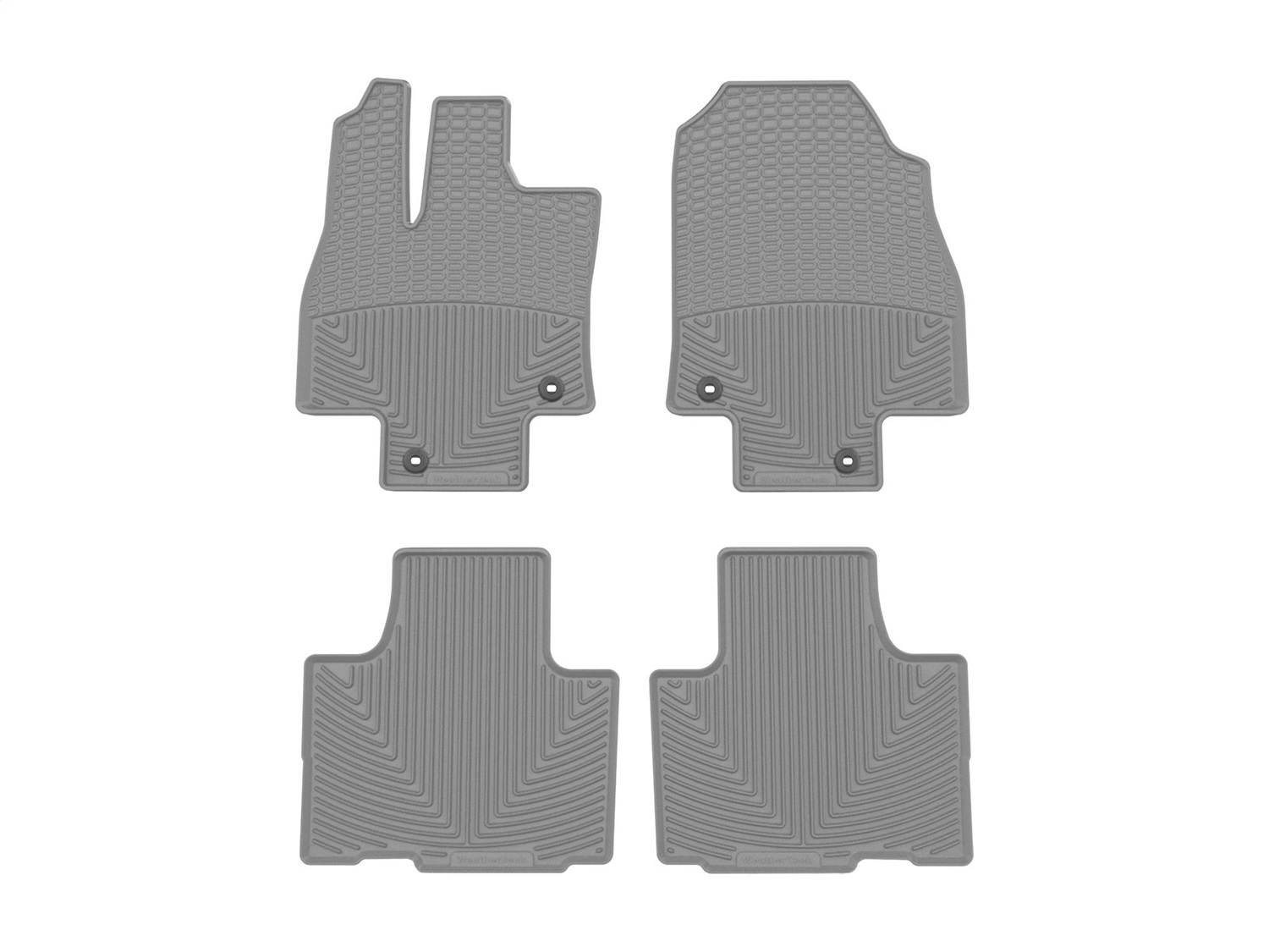 Weathertech - W675GR-W676GR - Front and Rear - Floor Mat Set
