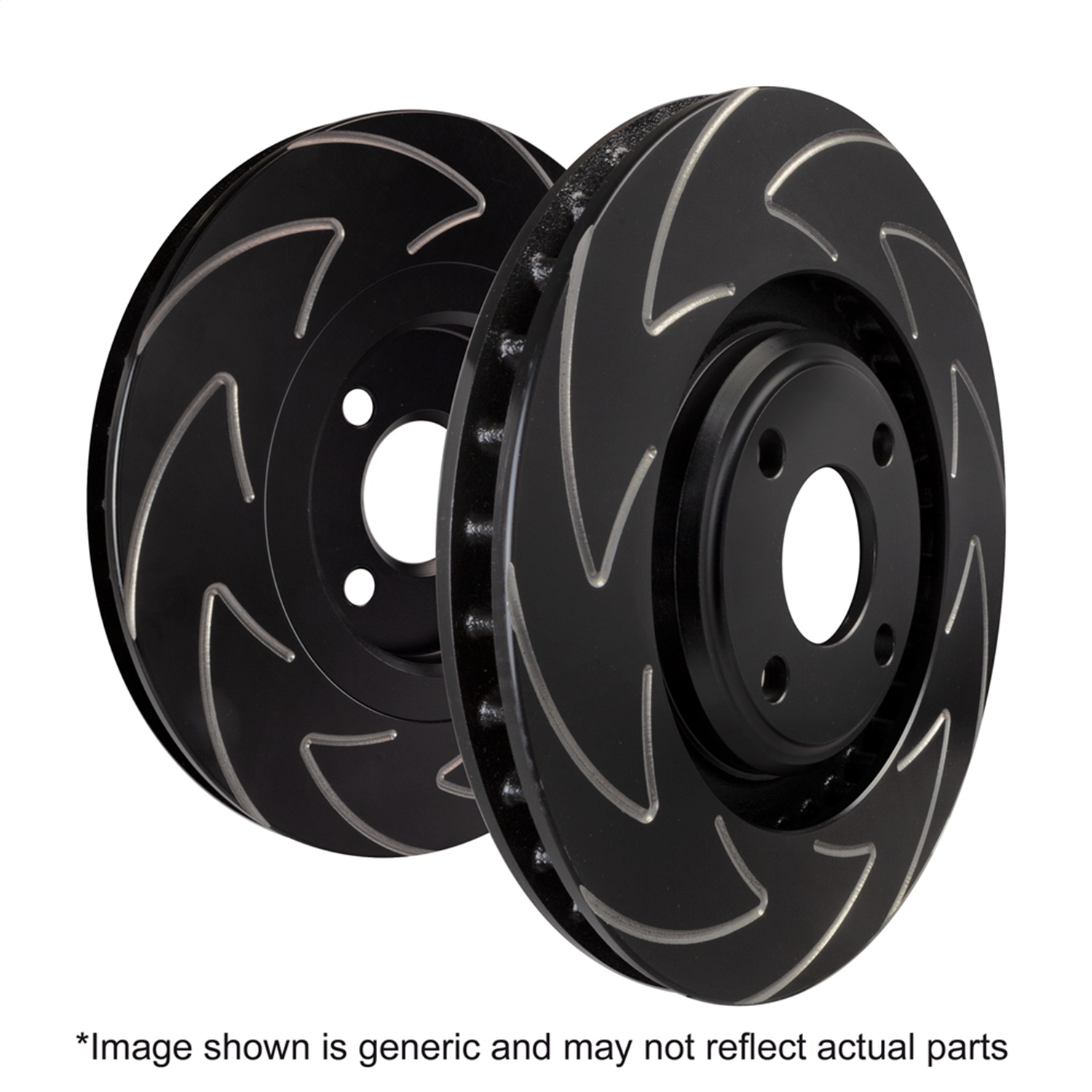 EBC BSD7237 BSD V Slotted Rotors - Front