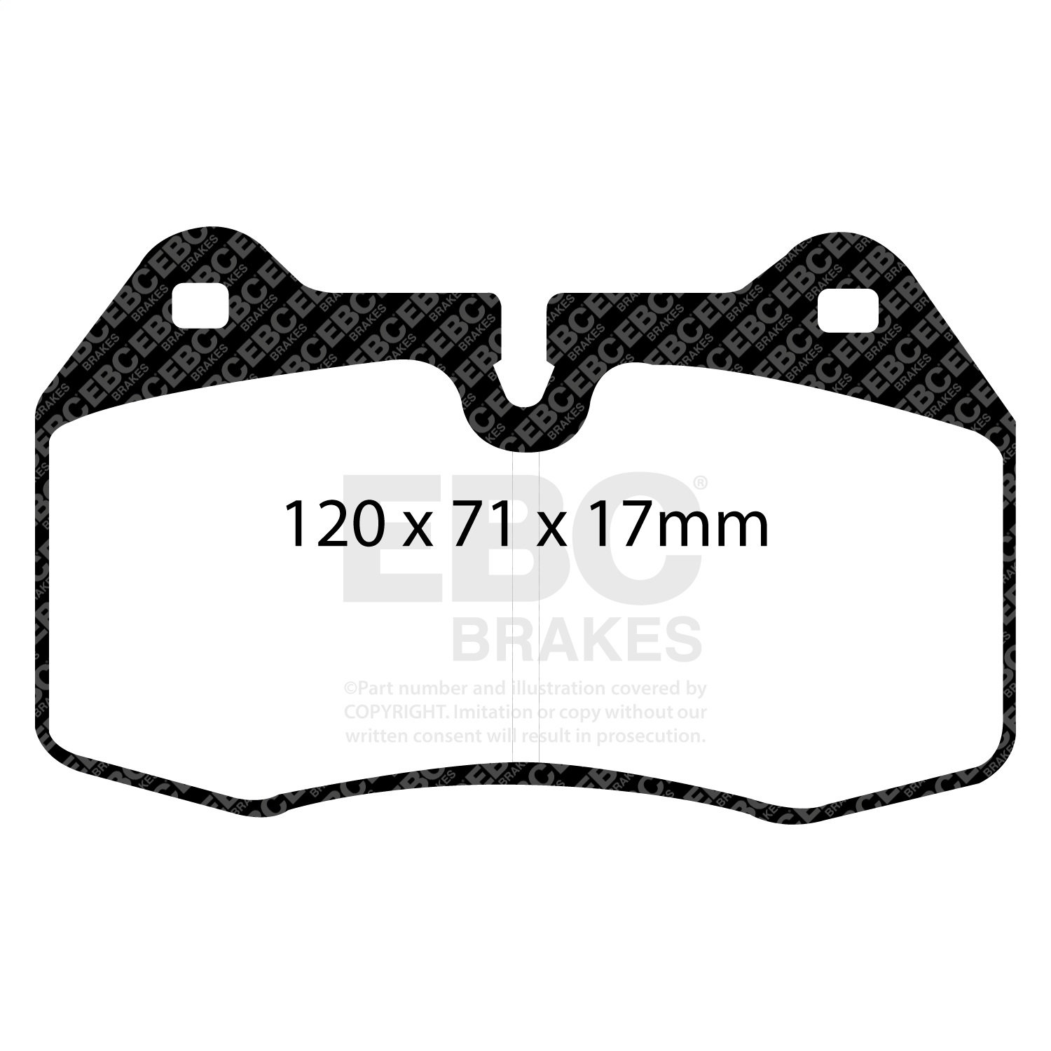 EBC DP41032R - Yellowstuff Front Brake Pads