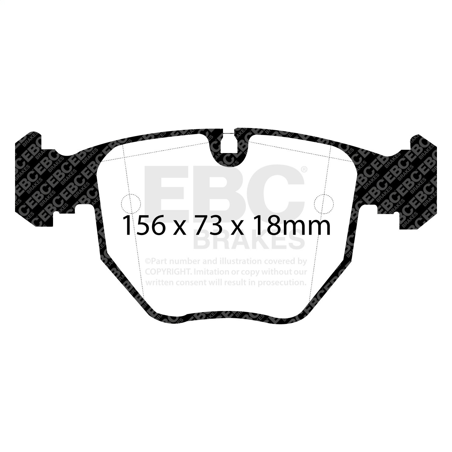 EBC DP41036R - Yellowstuff Front Brake Pads