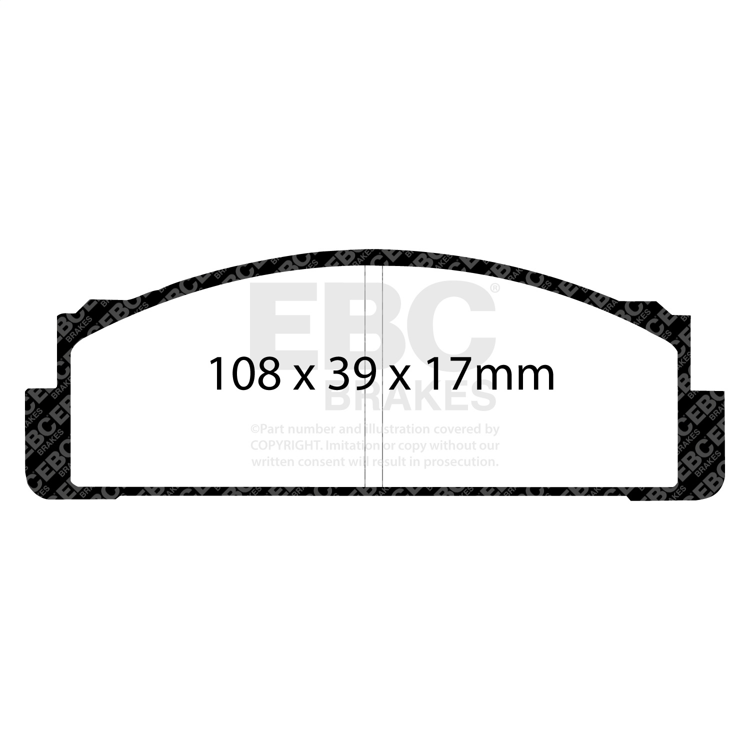 EBC Brakes DP2116 Greenstuff 2000 Series Sport Brake Pads