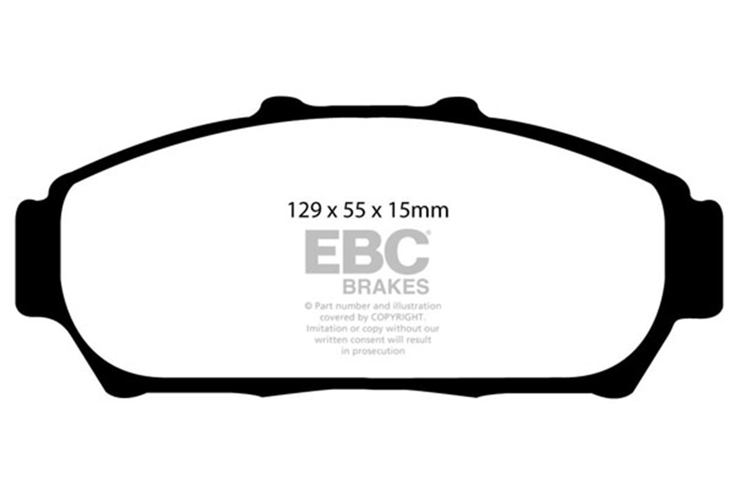 EBC Brakes UD617 Ultimax  Brake Pads Fits 93-01 Civic Integra
