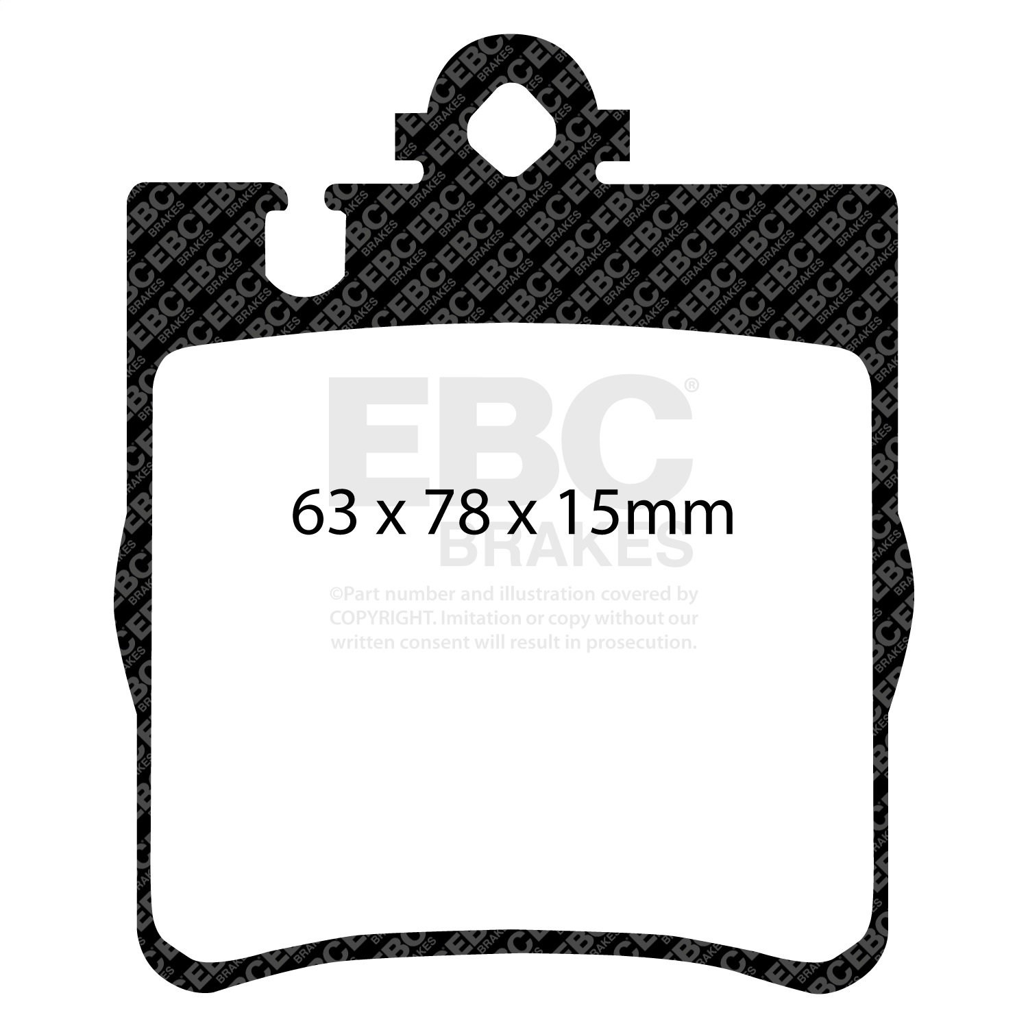 EBC Brakes DP41441R Yellowstuff Street And Track Brake Pads