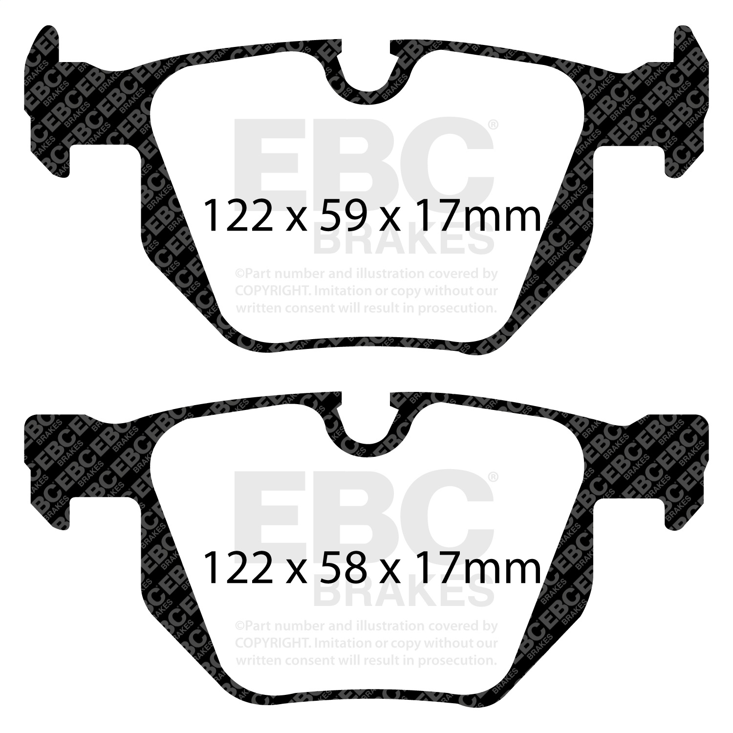 EBC Brakes DP41494R Yellowstuff Street And Track Brake Pads