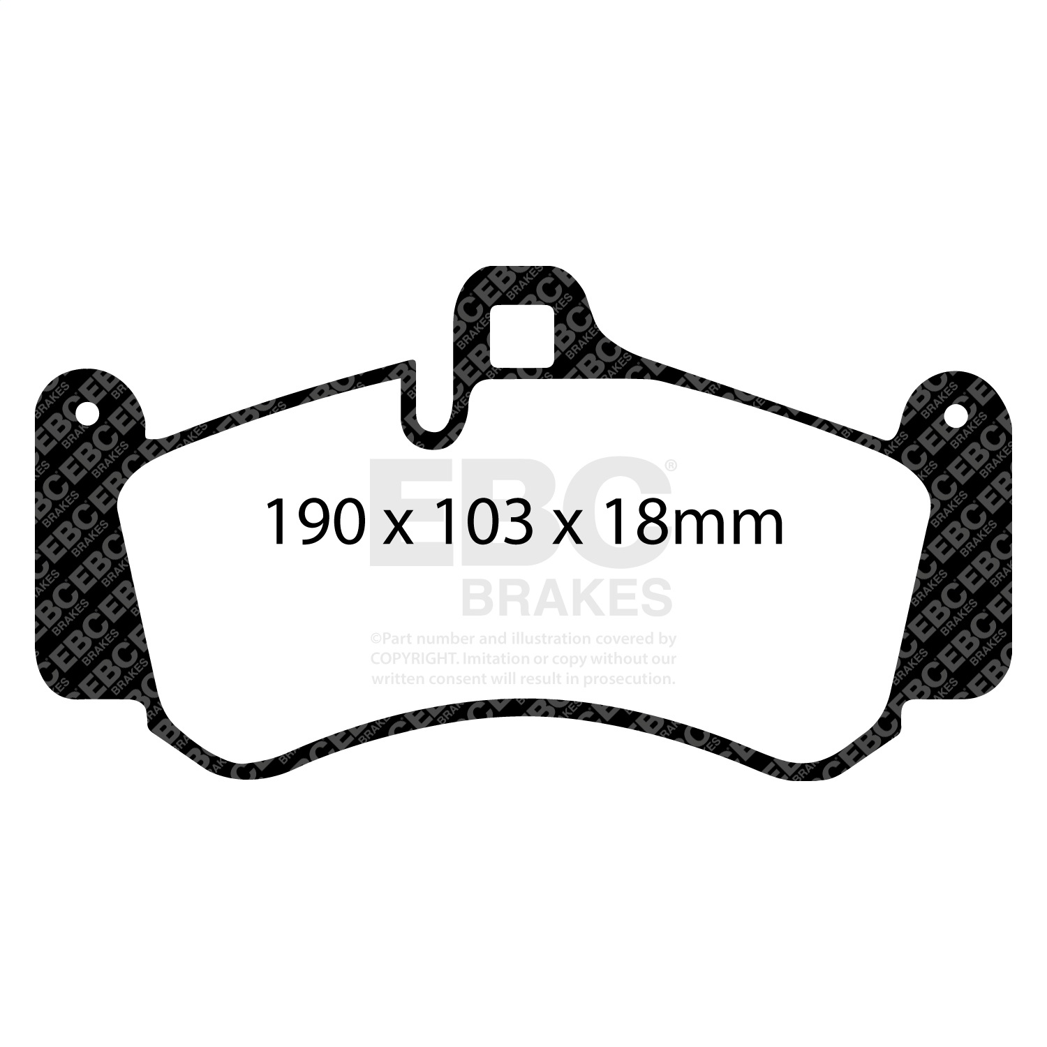 EBC Brakes DP41516R Yellowstuff Street And Track Brake Pads Fits 02-14 911