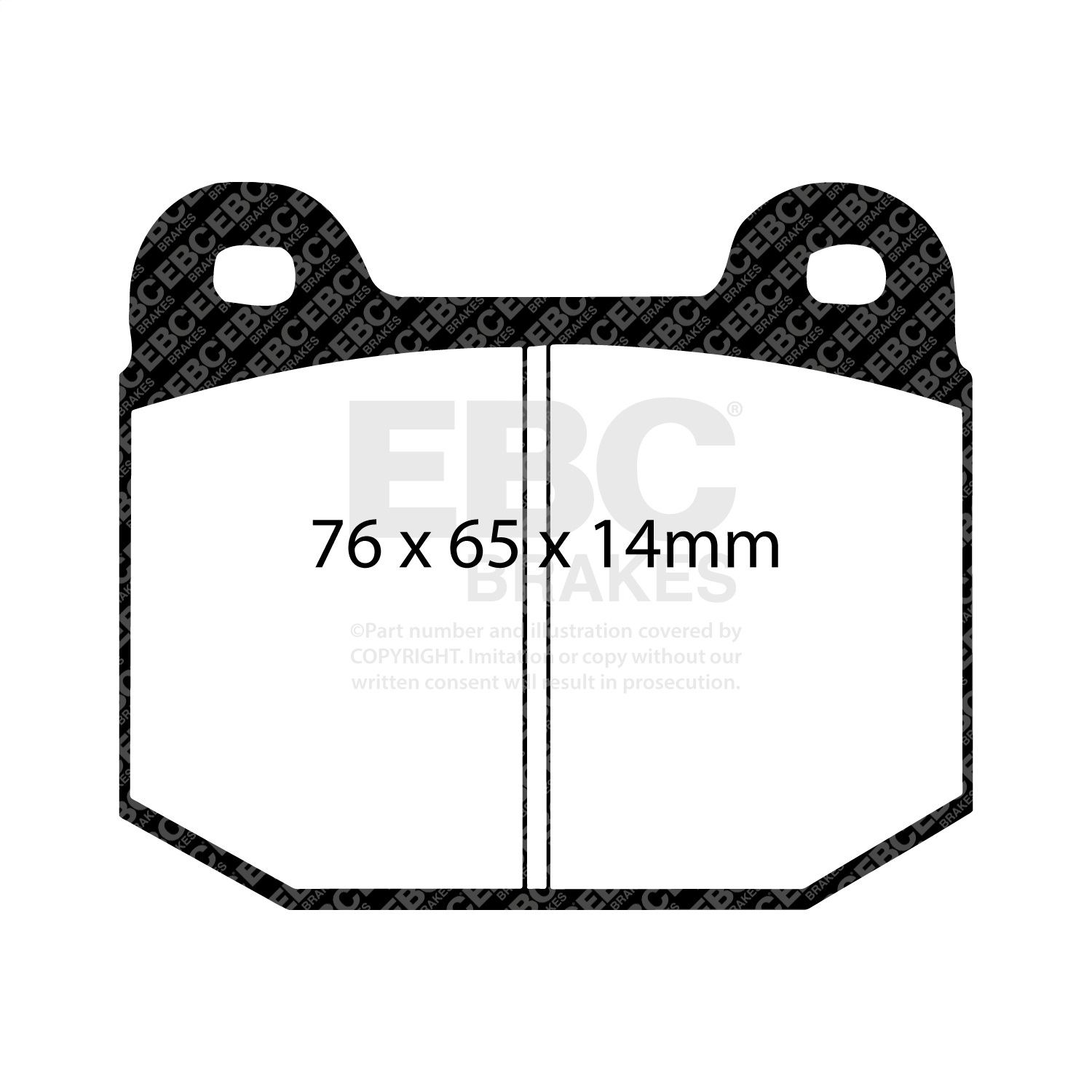 EBC Brake Kit S6KR1081 S6K (DP5/GD) - Rear