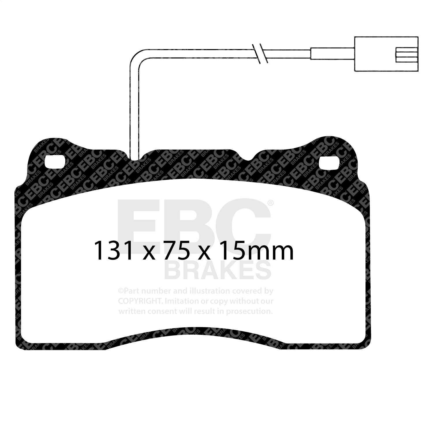 EBC Brakes DP41540R Yellowstuff Street And Track Brake Pads
