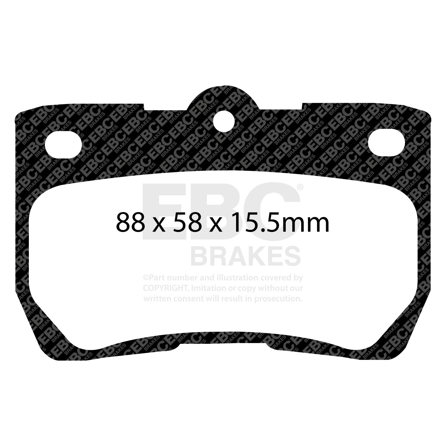 EBC Brakes UD1113 Ultimax  Brake Pads