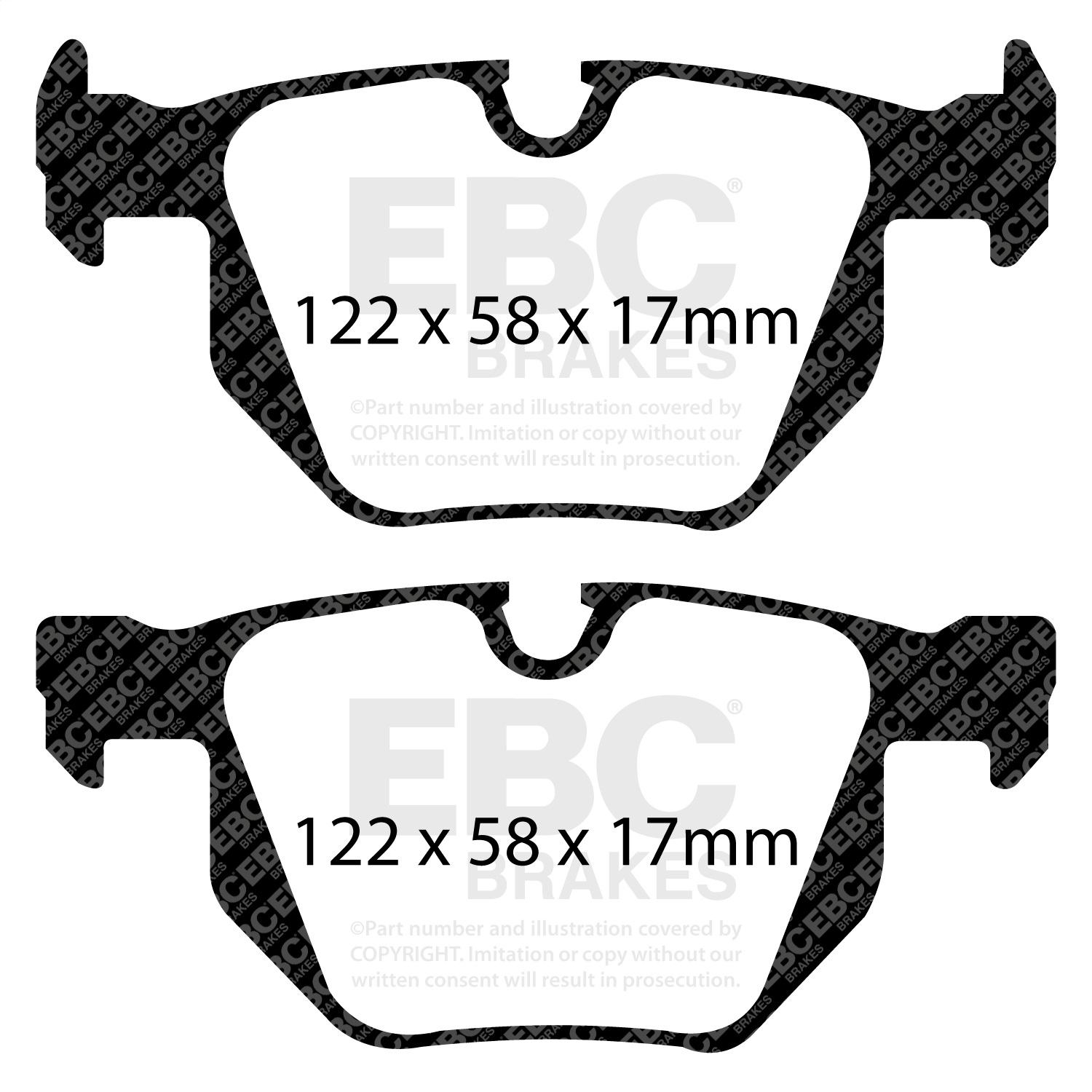 EBC S4KR1125 - Stage 4 Signature Rear Brake Kit