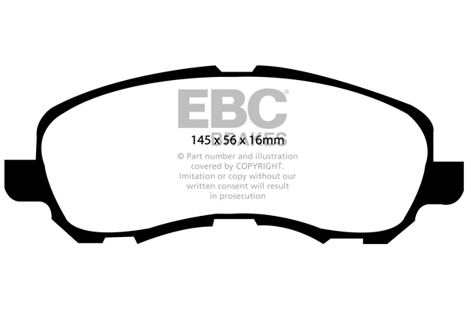 EBC Brakes UD866 Ultimax  Brake Pads