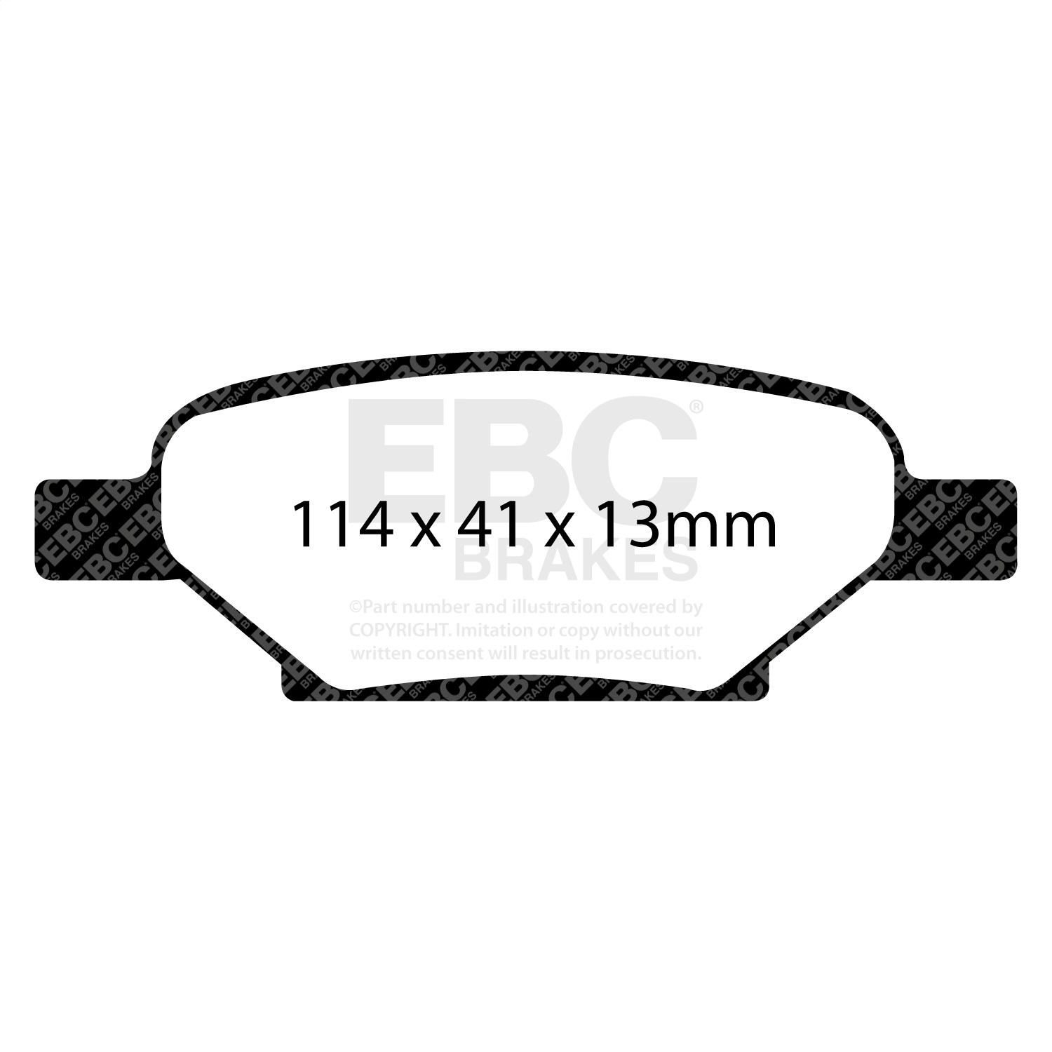 EBC Brakes UD1033 Ultimax  Brake Pads