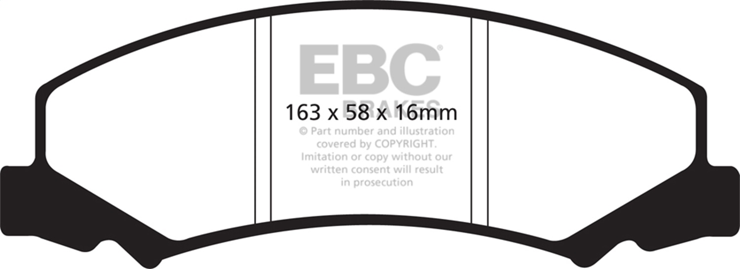 EBC Brakes UD1159 Ultimax  Brake Pads