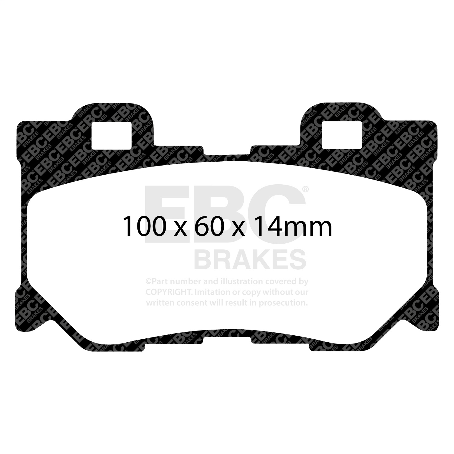 EBC DP41824R - Yellowstuff Rear Brake Pads