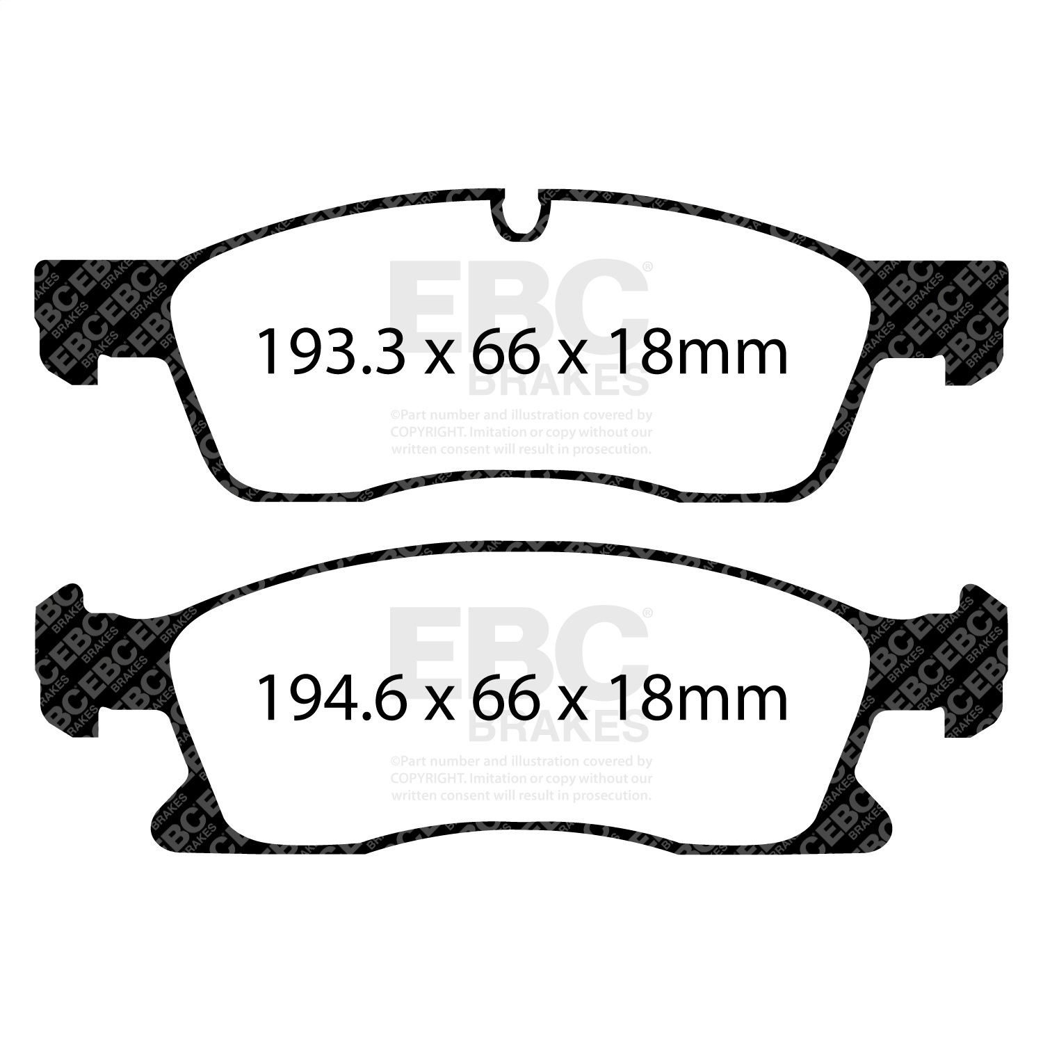 EBC S3KF1206 - Stage 3 Truck and SUV Front Brake Kit