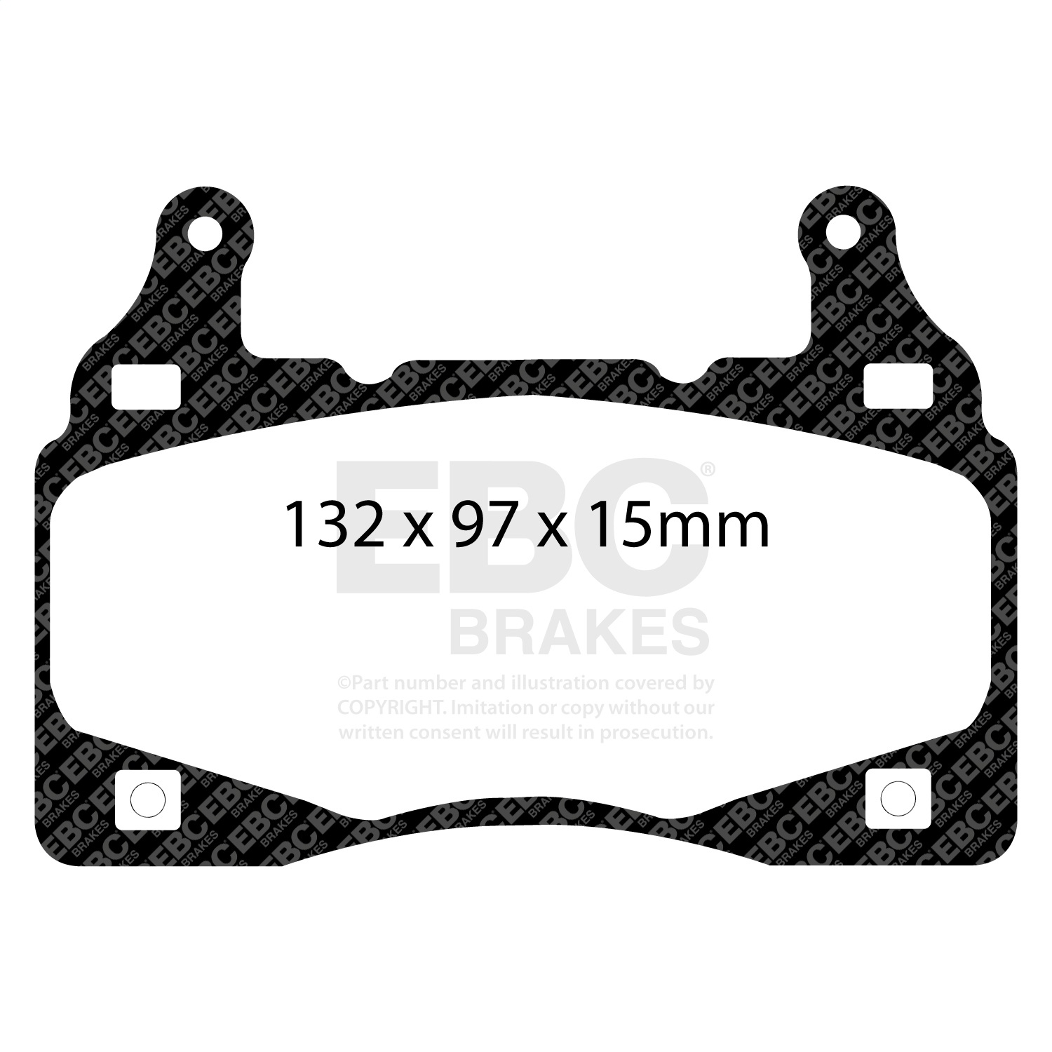 EBC Brakes S13KF1738 S13 Kits Yellowstuff and RK Rotors Fits 11-15 Camaro