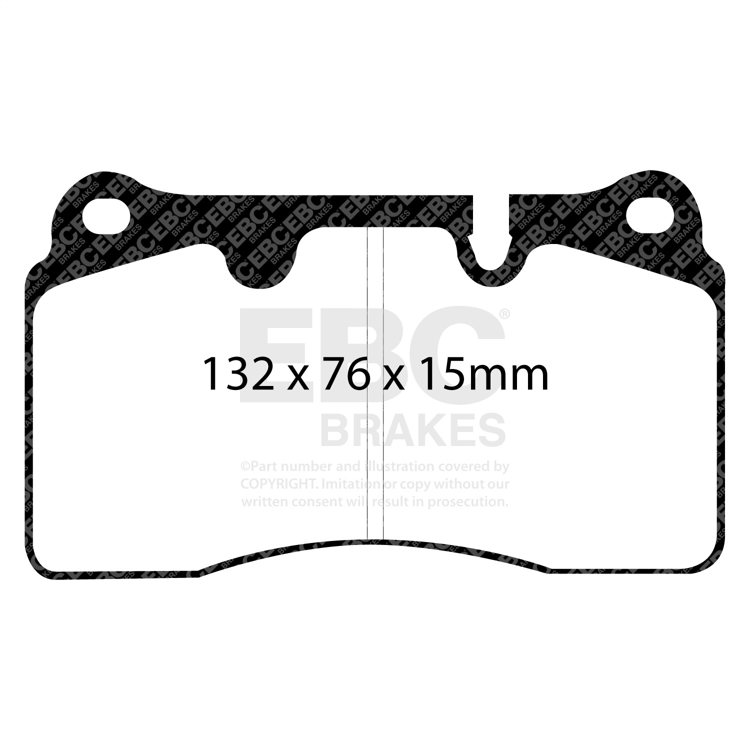 EBC DP41908R - Yellowstuff Front Brake Pads