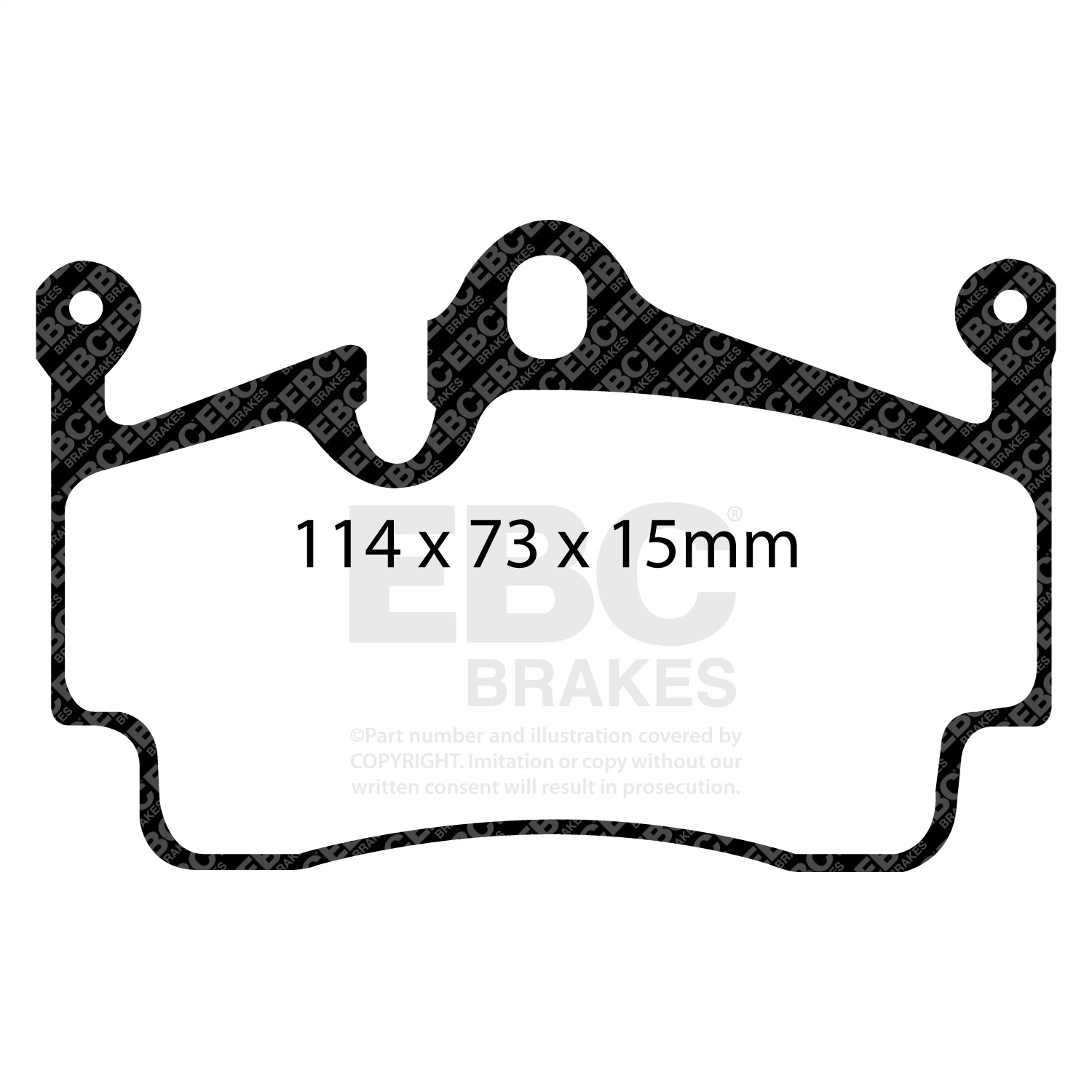EBC DP41920R - Yellowstuff Rear Brake Pads
