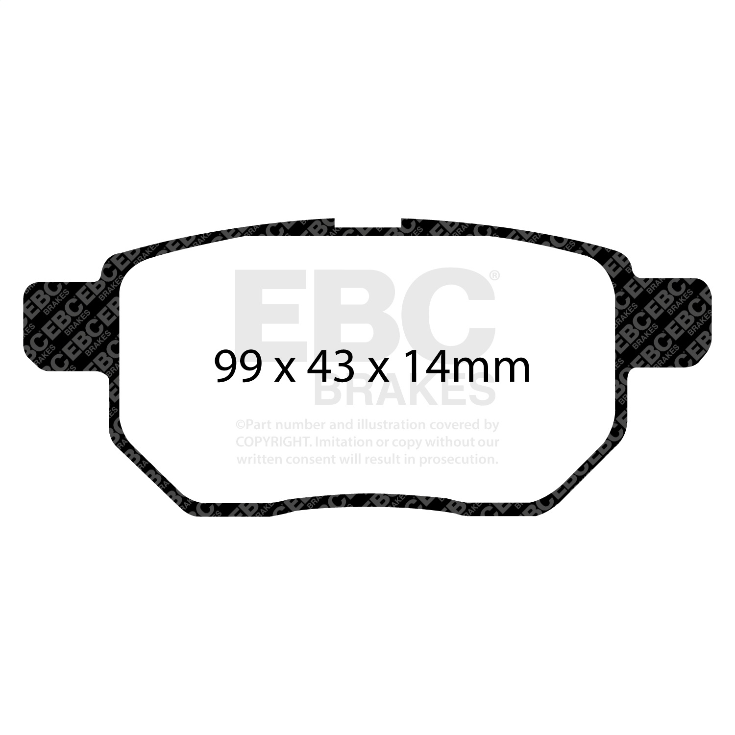 EBC DP41947R - Yellowstuff Rear Brake Pads