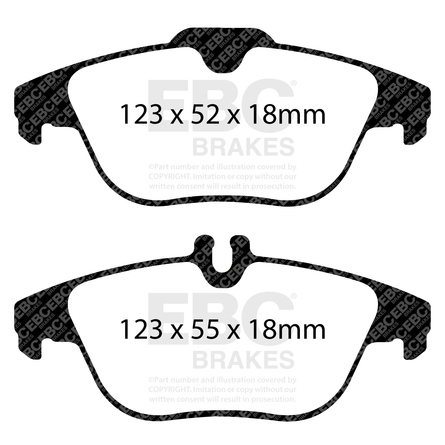 EBC Brakes DP41990R Yellowstuff Street And Track Brake Pads