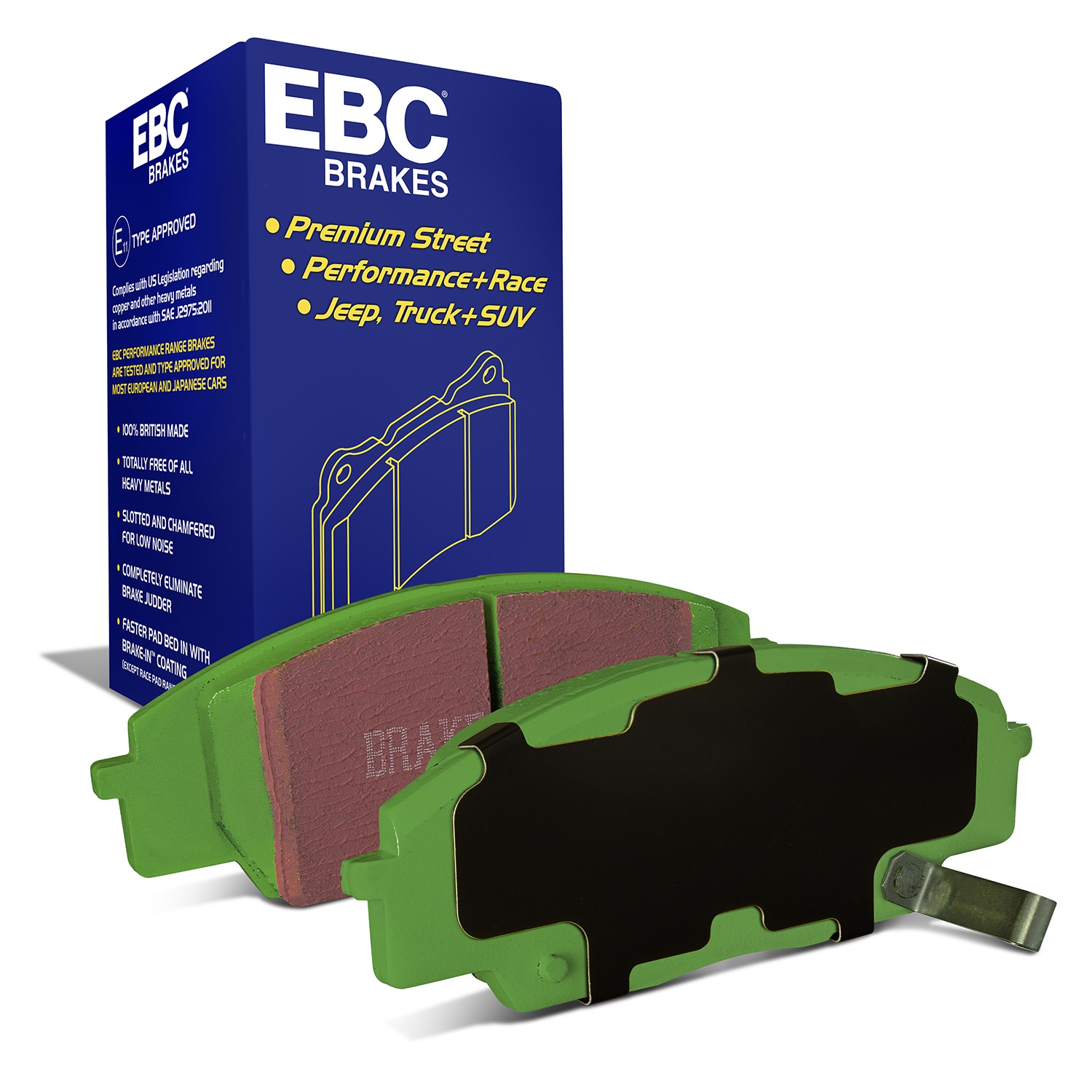 EBC Brakes S10KF1427 S10 Kits Greenstuff 2000 and GD Rotors