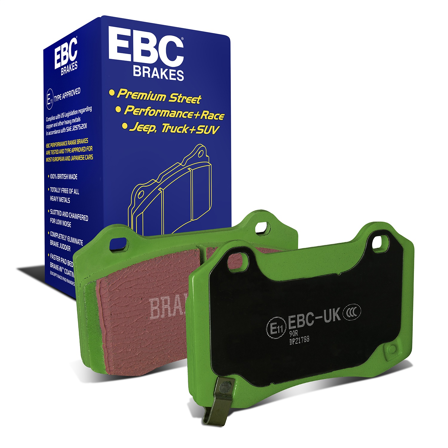 EBC Brakes S10KF1440 S10 Kits Greenstuff 2000 and GD Rotors Fits 12-23 Macan Q5