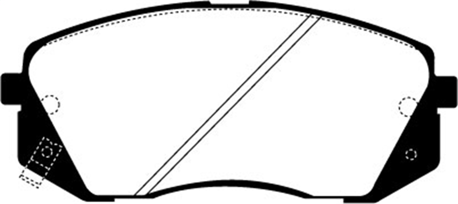 EBC Brakes DP21193//2 Greenstuff 2000 Series Sport Brake Pad
