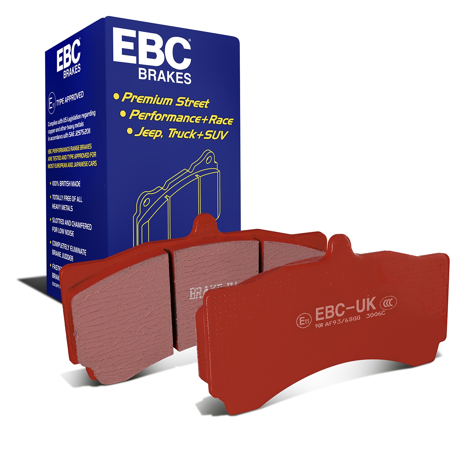 EBC Brakes - S10KF1523 - Front - Disc Brake Pad and Rotor Kit