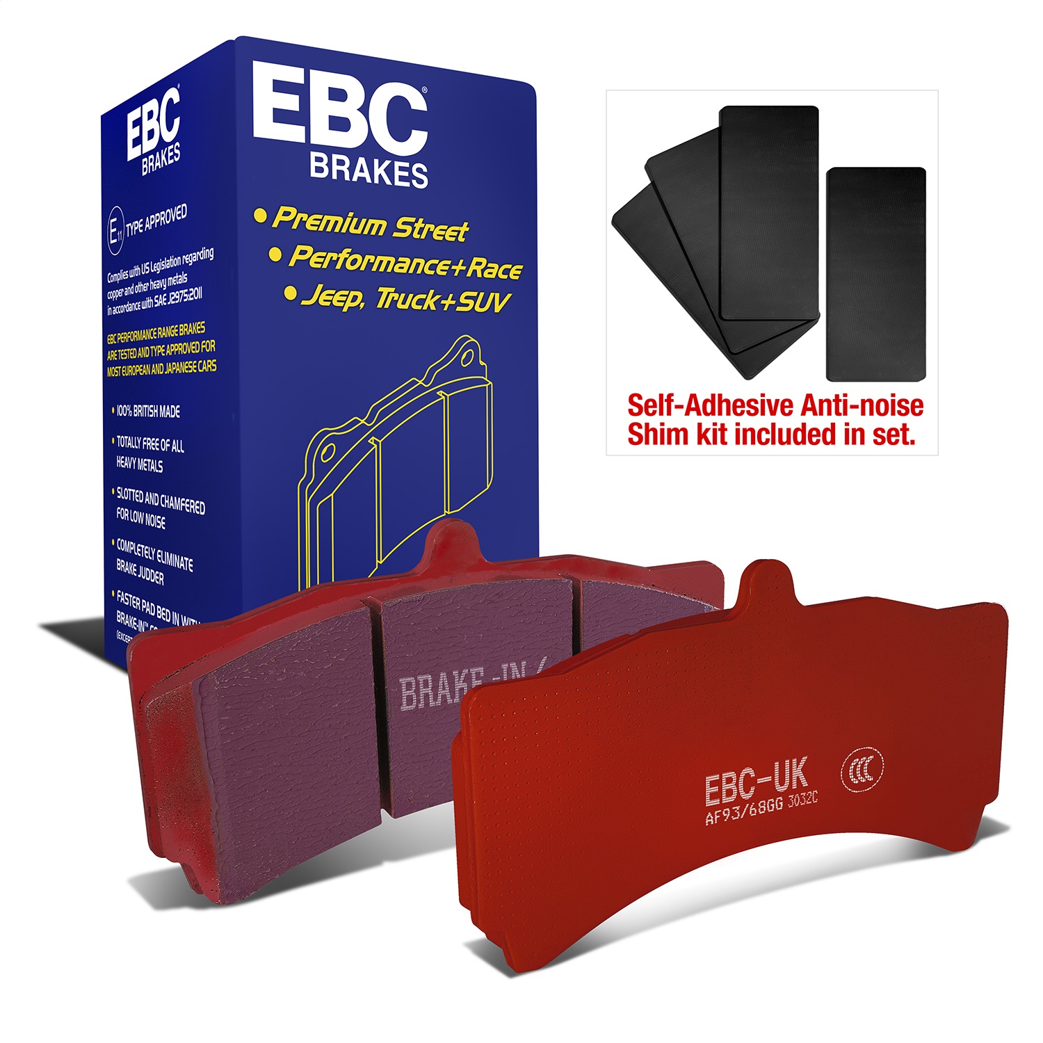 EBC Brakes S10KF1397 S10 Kits Greenstuff 2000 and GD Rotors