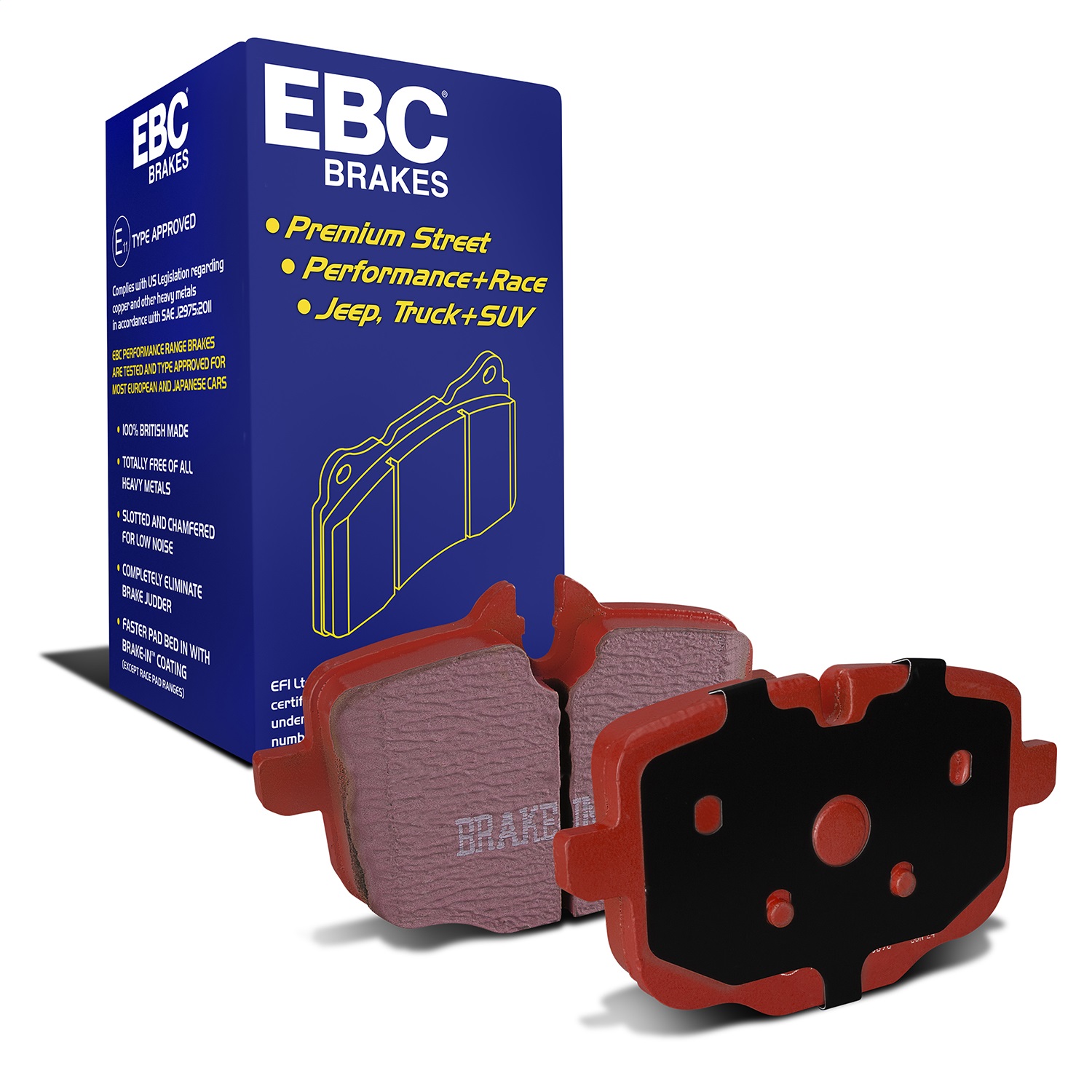 EBC Brakes DP32089C Redstuff Ceramic Low Dust Brake Pads