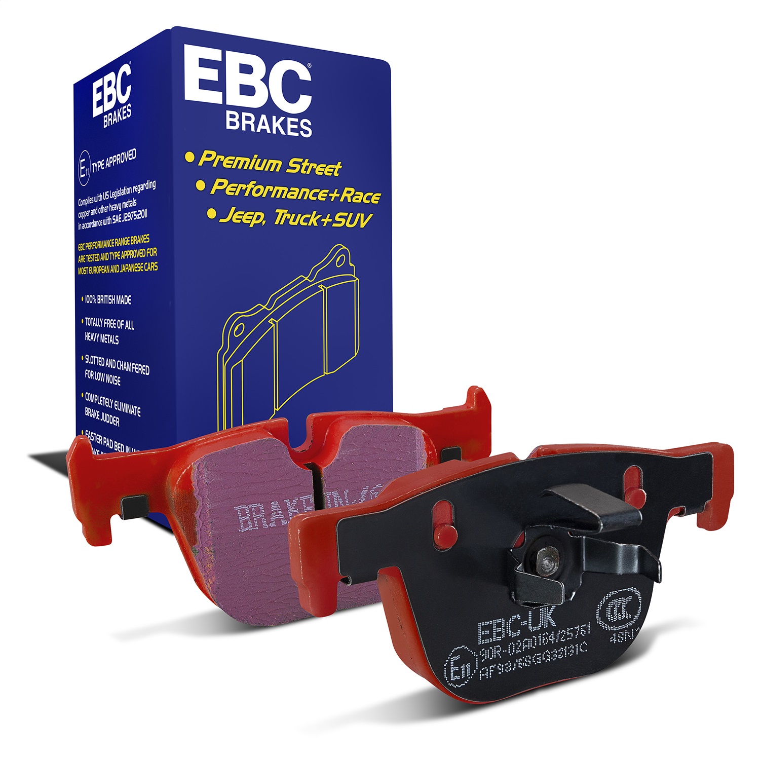EBC Brakes DP32131C Redstuff Ceramic Low Dust Brake Pads