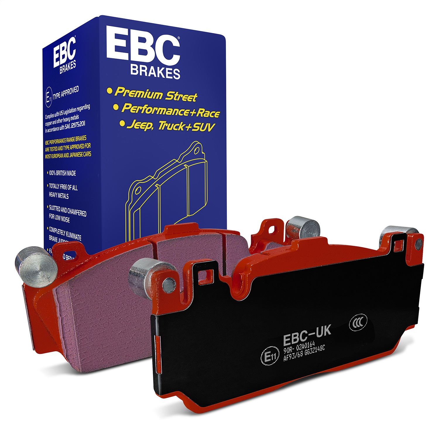 EBC Brakes DP32148C Redstuff Ceramic Low Dust Brake Pads