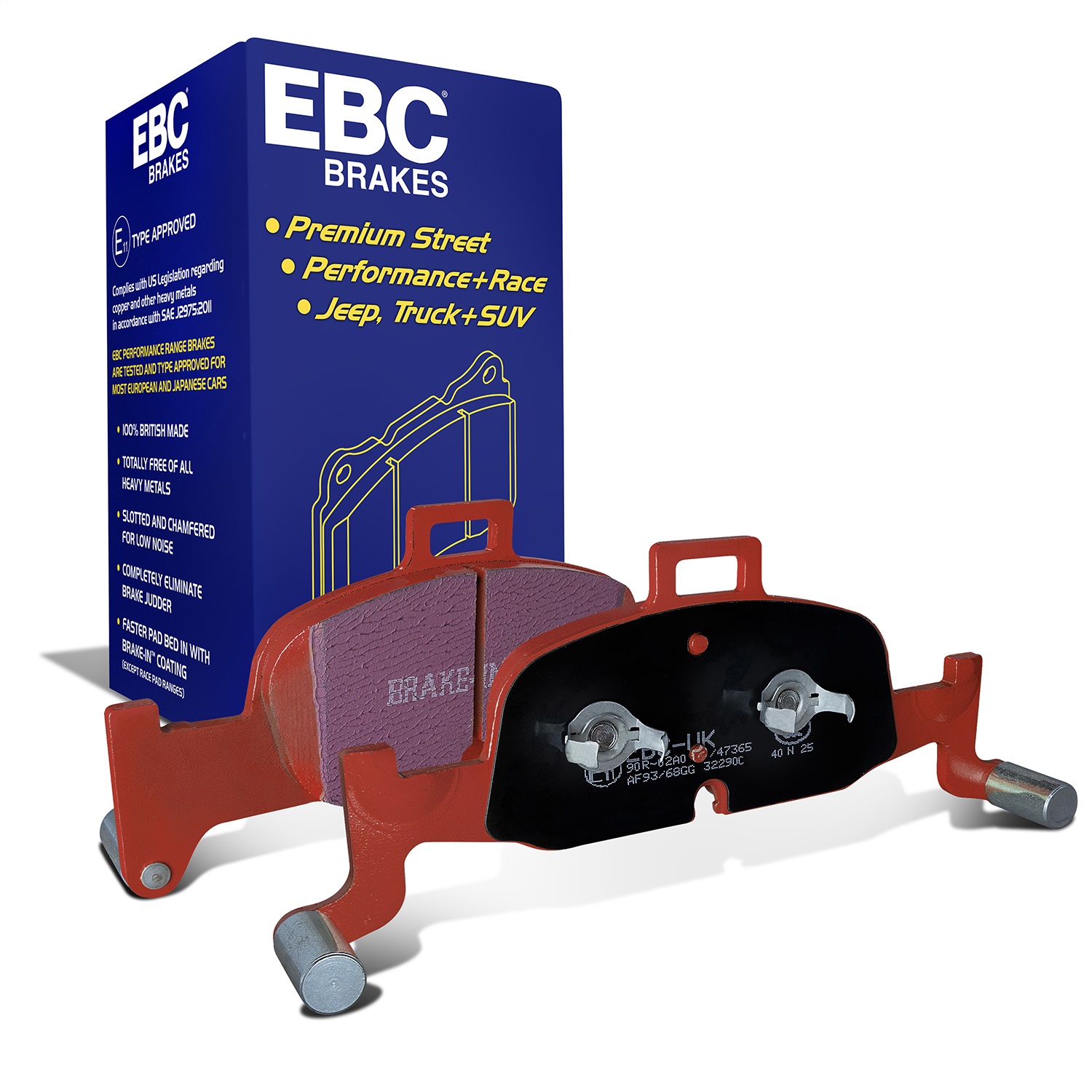 EBC Brakes DP32290C Redstuff Ceramic Low Dust Brake Pads