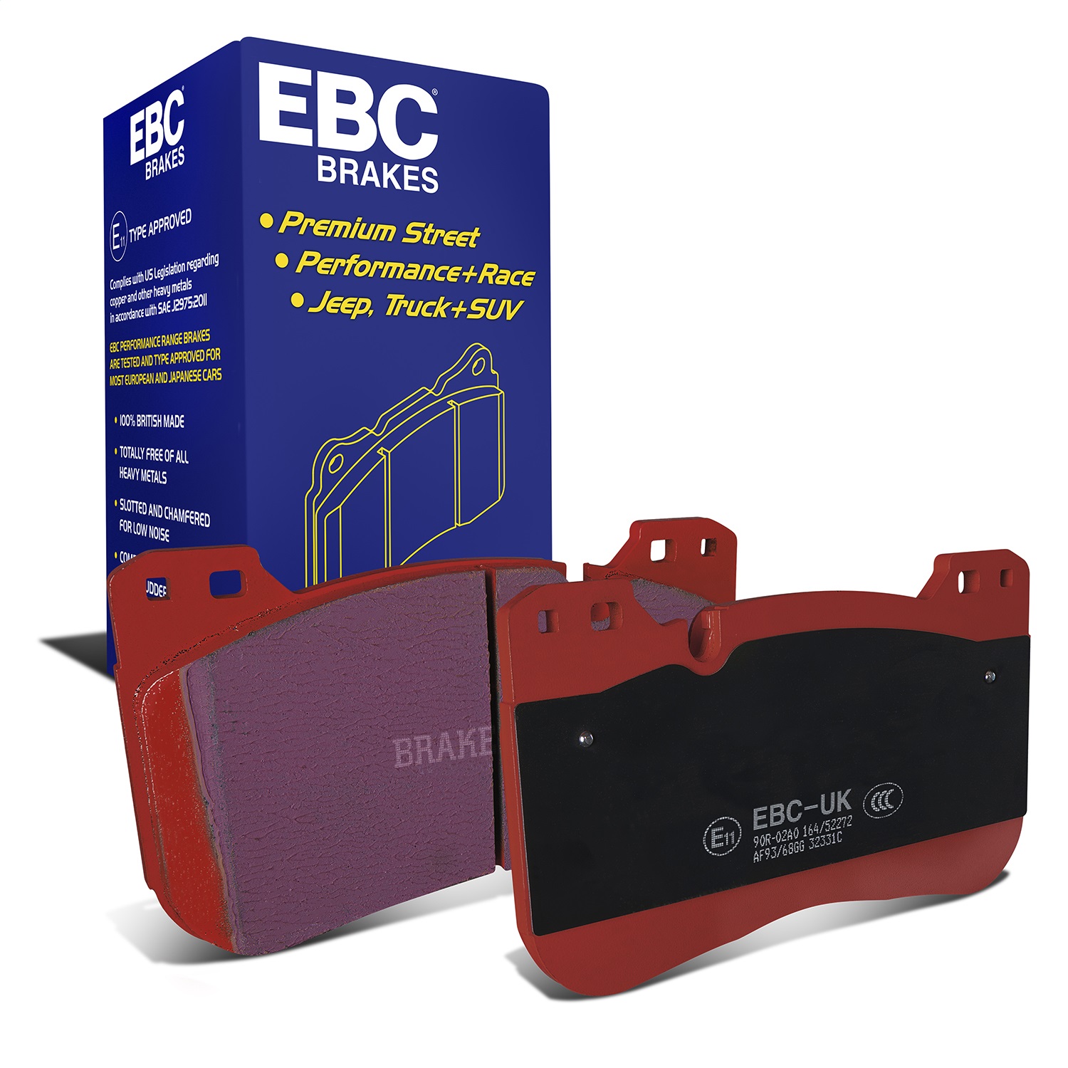 EBC Brakes DP32331C Redstuff Ceramic Low Dust Brake Pads