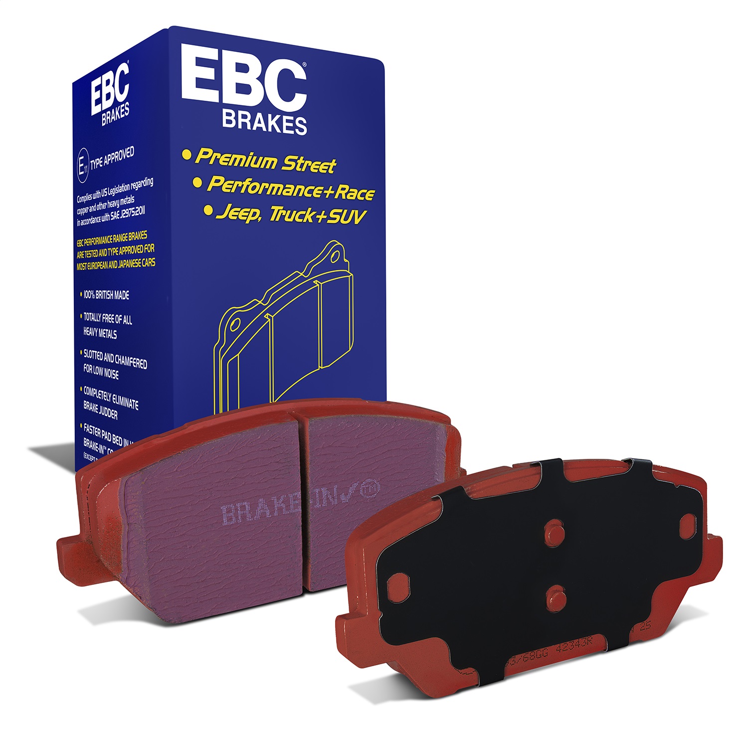 EBC Brakes DP32343C Redstuff Ceramic Low Dust Brake Pads