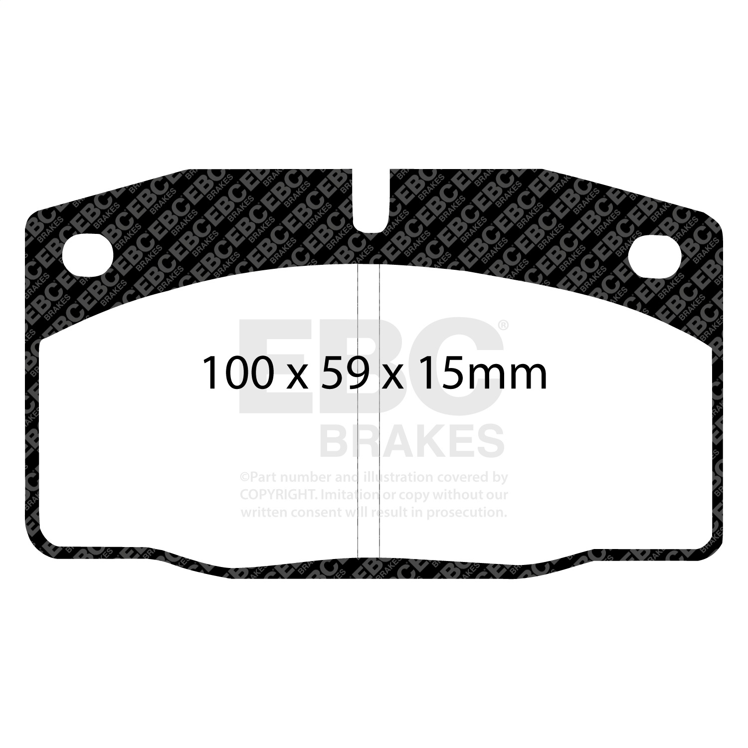EBC Brakes DP2325 Greenstuff 2000 Series Sport Brake Pads