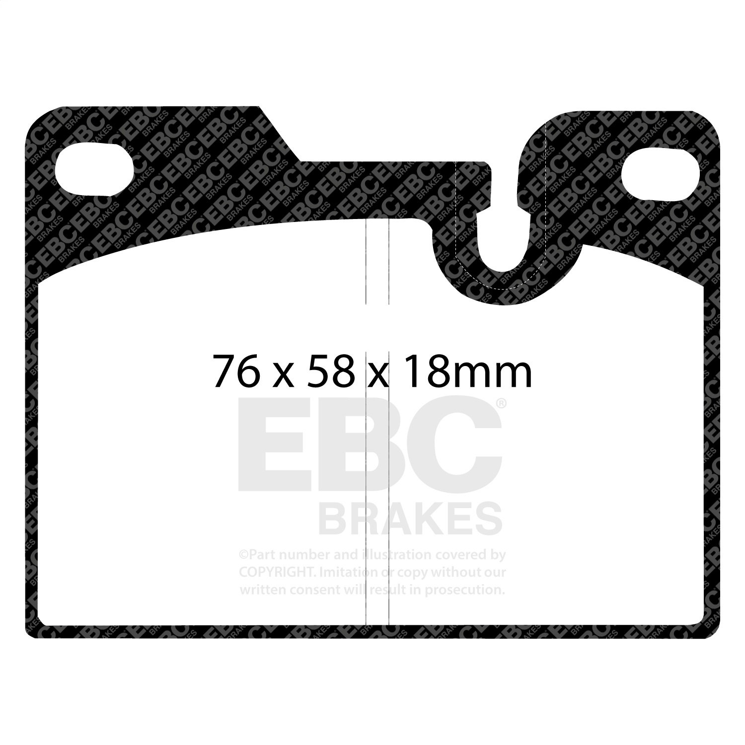 EBC DP4346R - Yellowstuff Rear Brake Pads