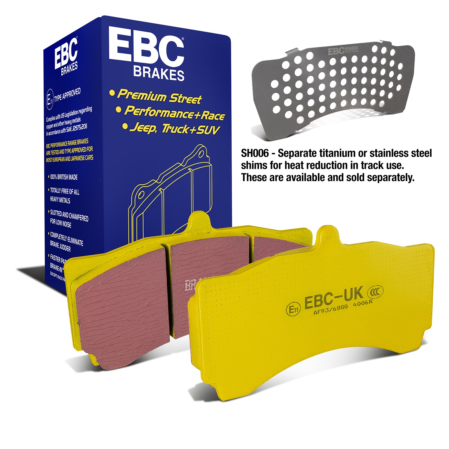 EBC Brakes - S10KF1371 - Front - Disc Brake Pad and Rotor Kit