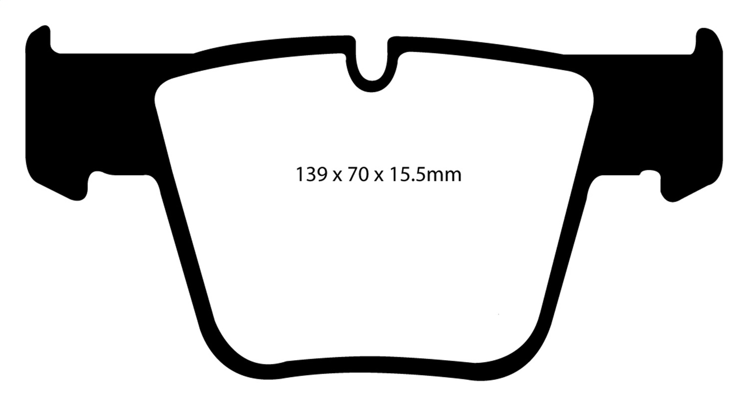 EBC YELLOWSTUFF BRAKE PADS FRONT DP41036R FAST STREET, TRACK, RACE
