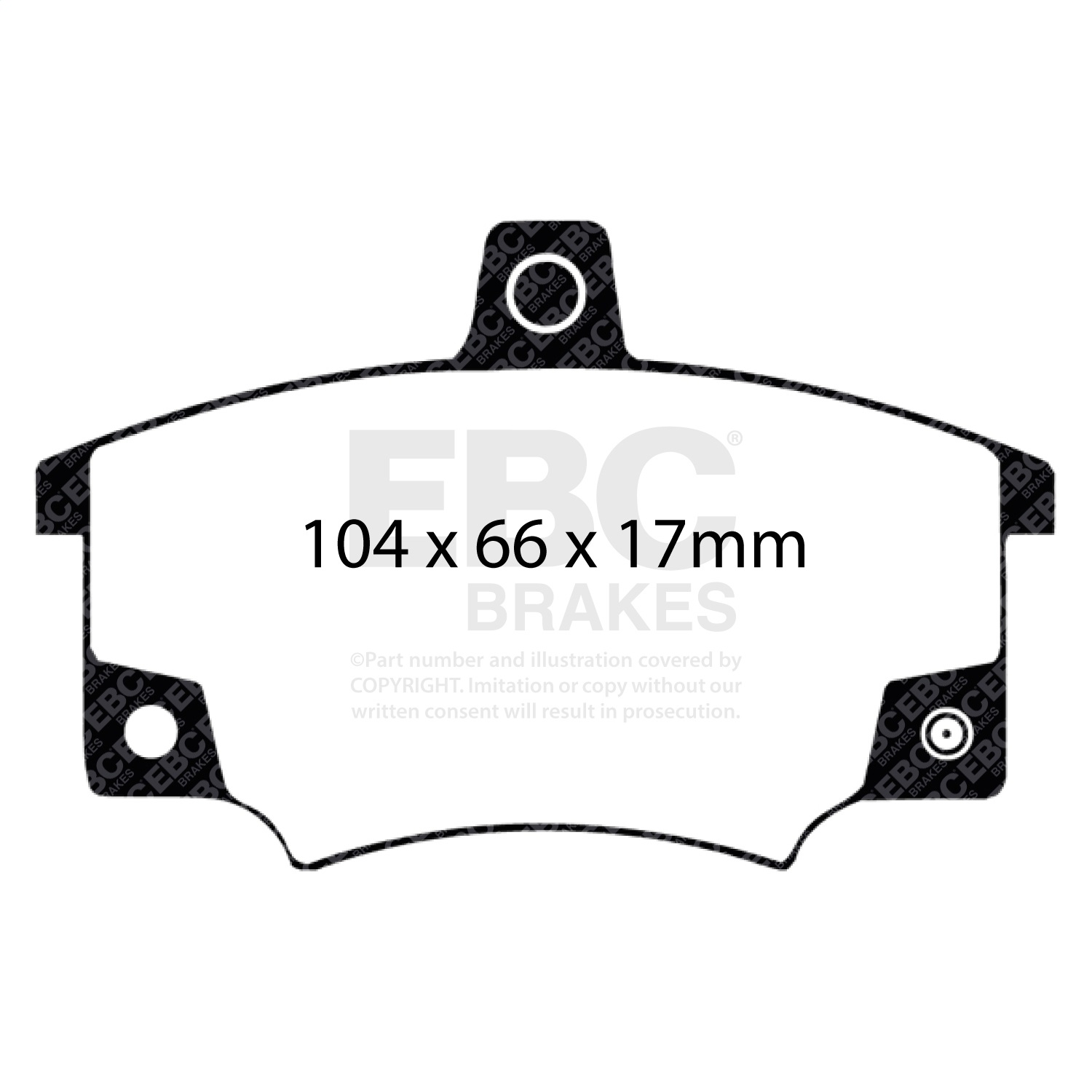 EBC Brakes - S11KF1515 - Front - Disc Brake Pad and Rotor Kit