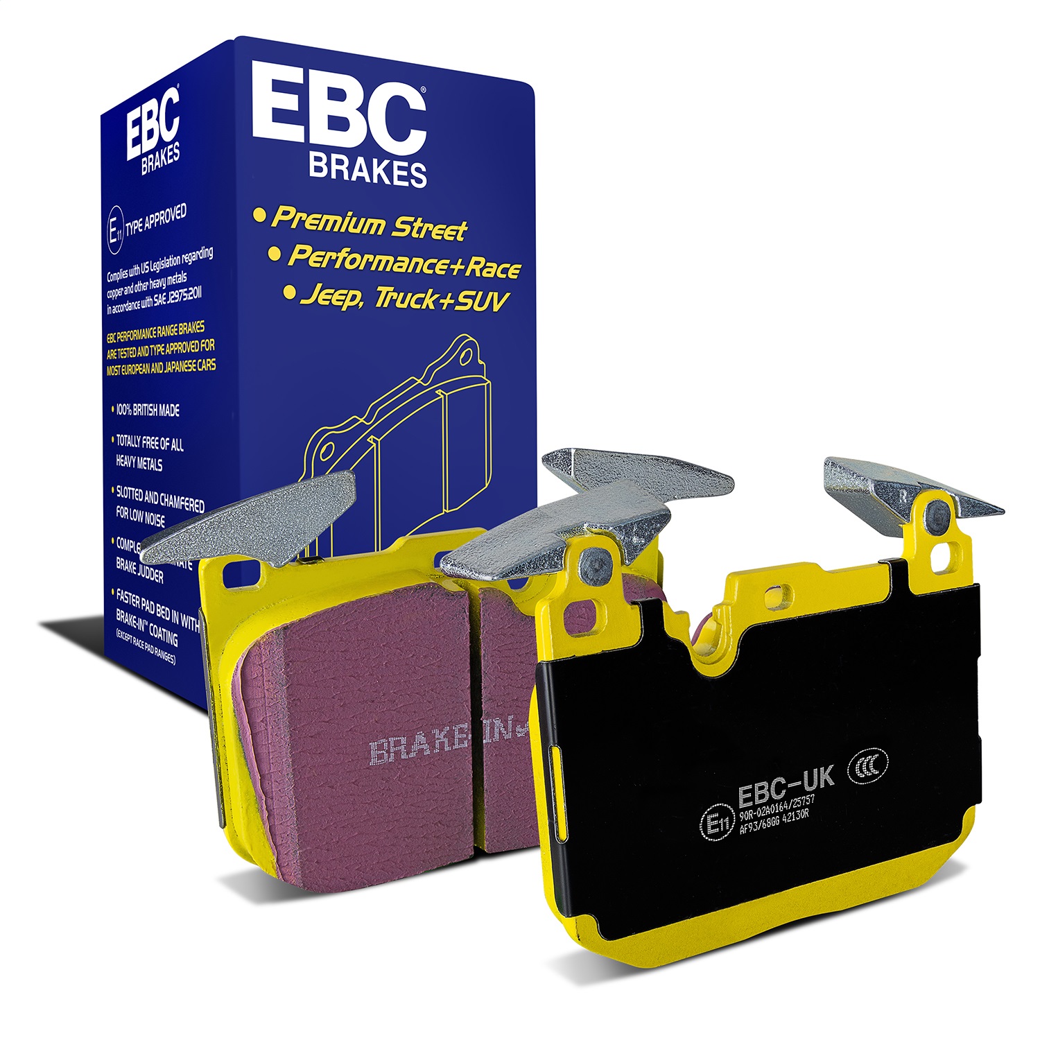 EBC Brakes DP42130R Yellowstuff Street And Track Brake Pads