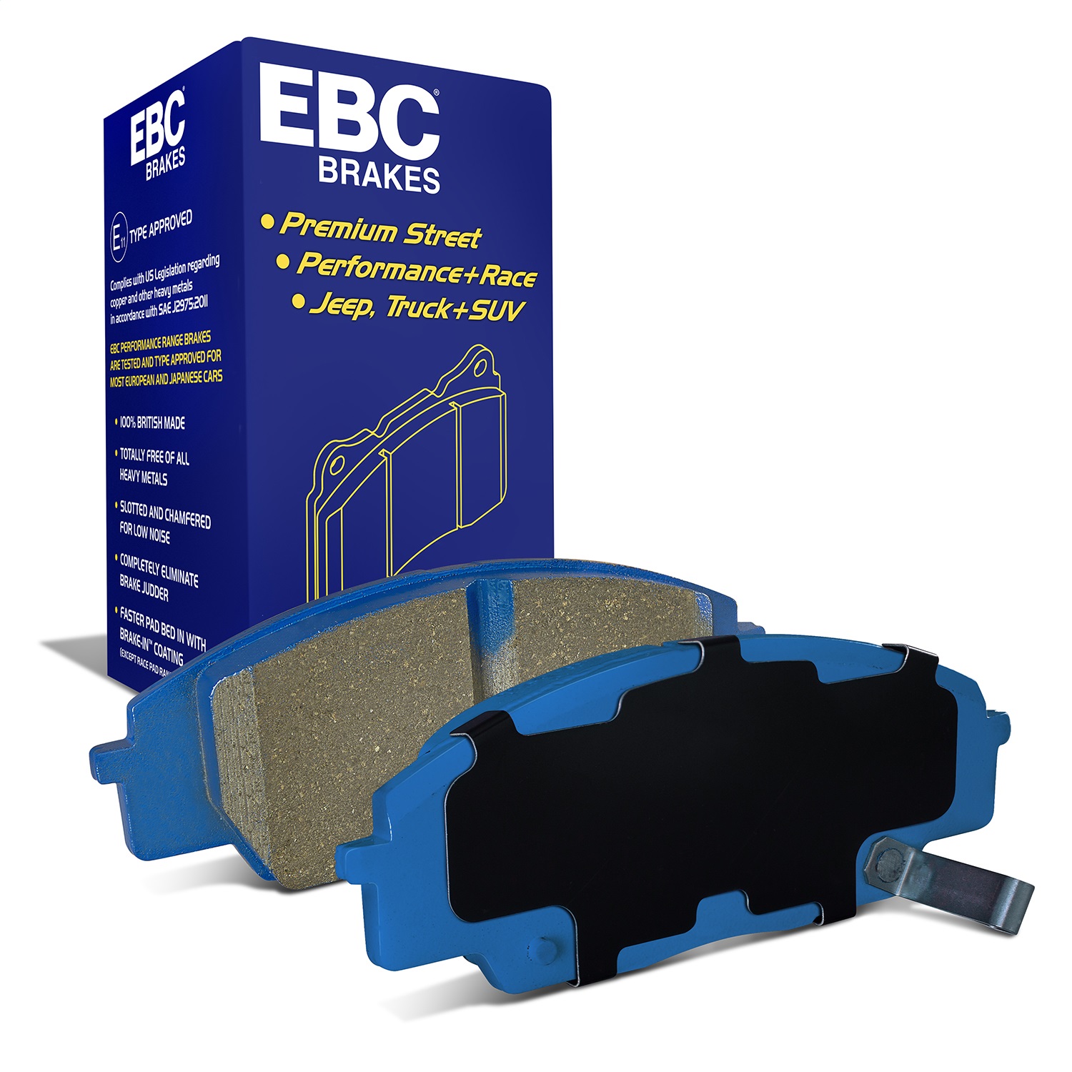 EBC Brakes DP51254NDX Bluestuff NDX Full Race Brake Pads