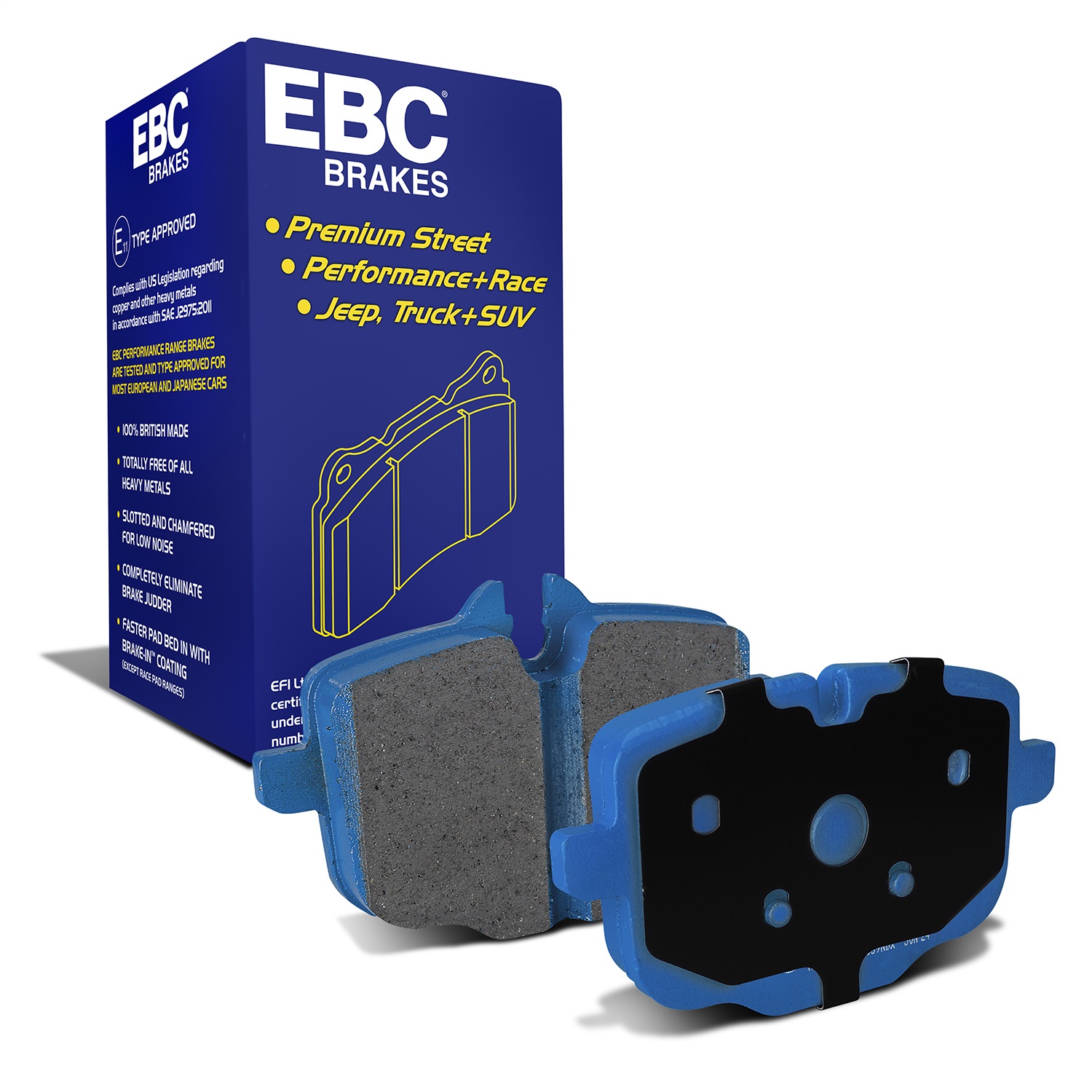 EBC Brakes DP52089NDX Bluestuff NDX Full Race Brake Pads