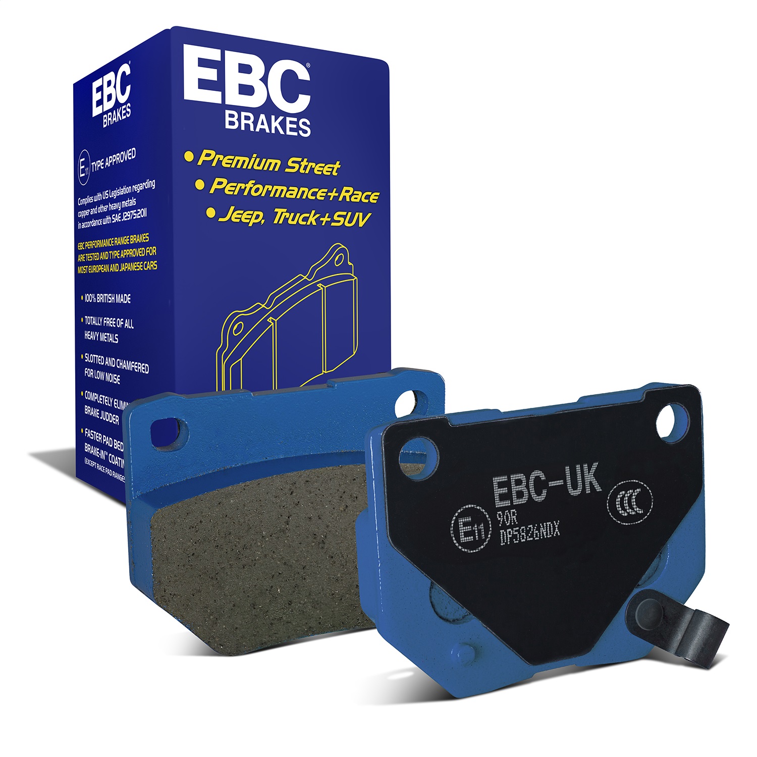 EBC Brakes S10KF1393 S10 Kits Greenstuff 2000 and GD Rotors Fits Elise Exige