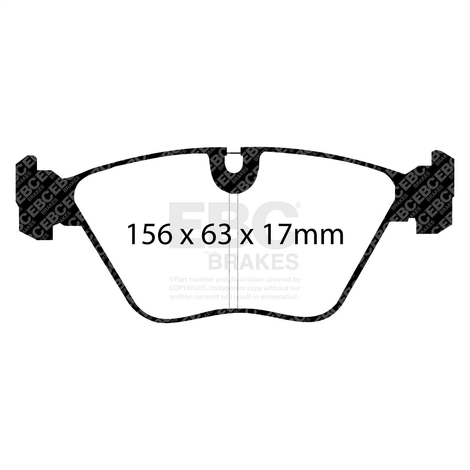 EBC Brakes DP2689/2 Greenstuff 2000 Series Sport Brake Pads