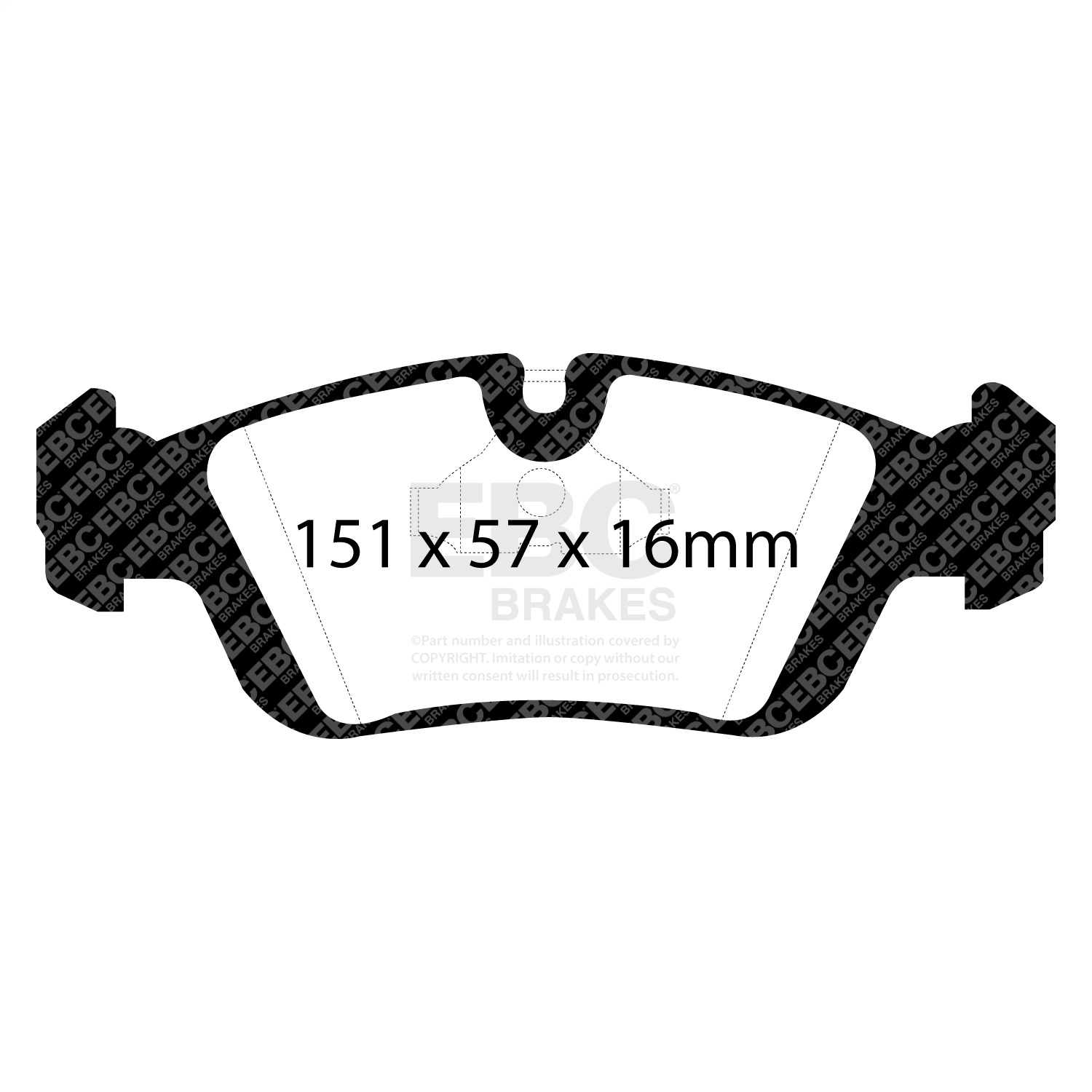 EBC DP4914R - Yellowstuff Front Brake Pads