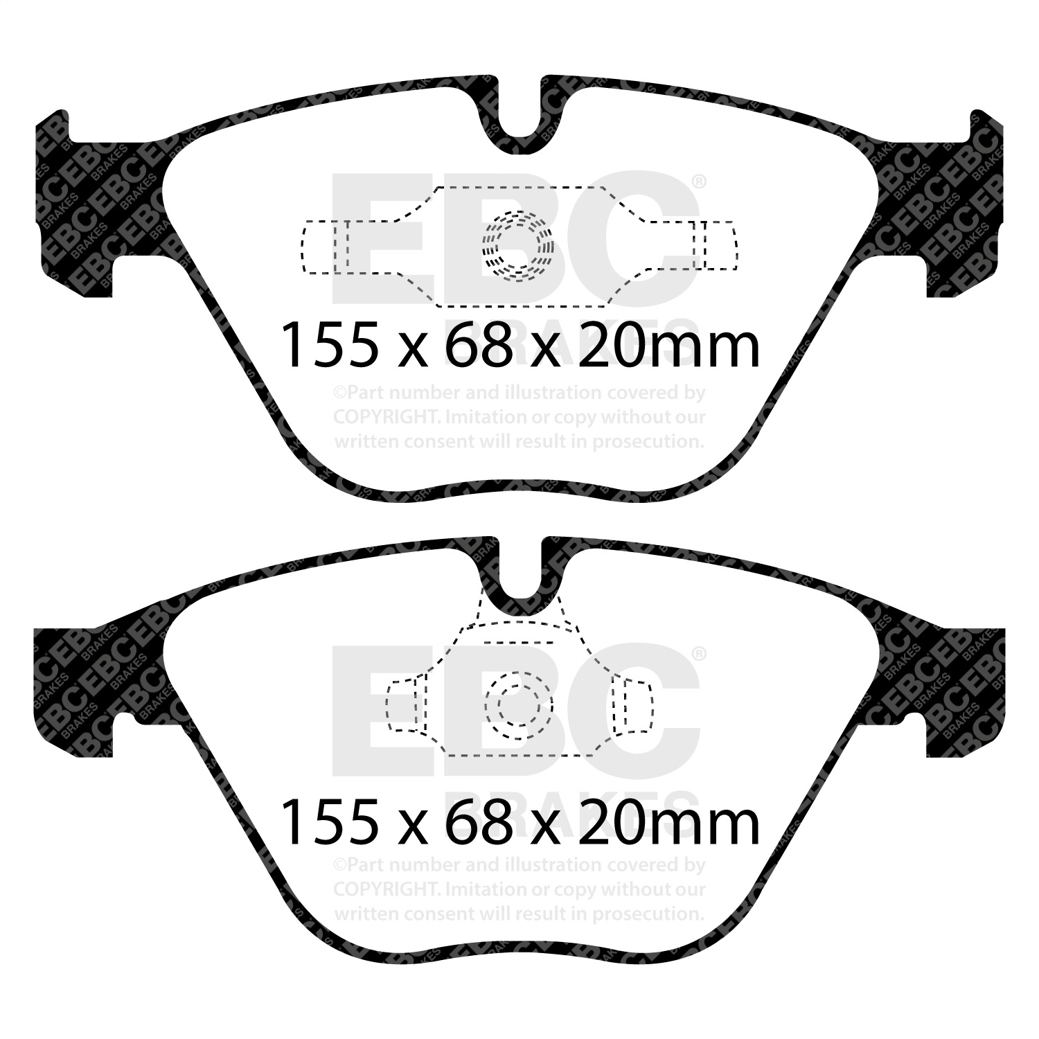 EBC DP42006R - Yellowstuff Front Brake Pads