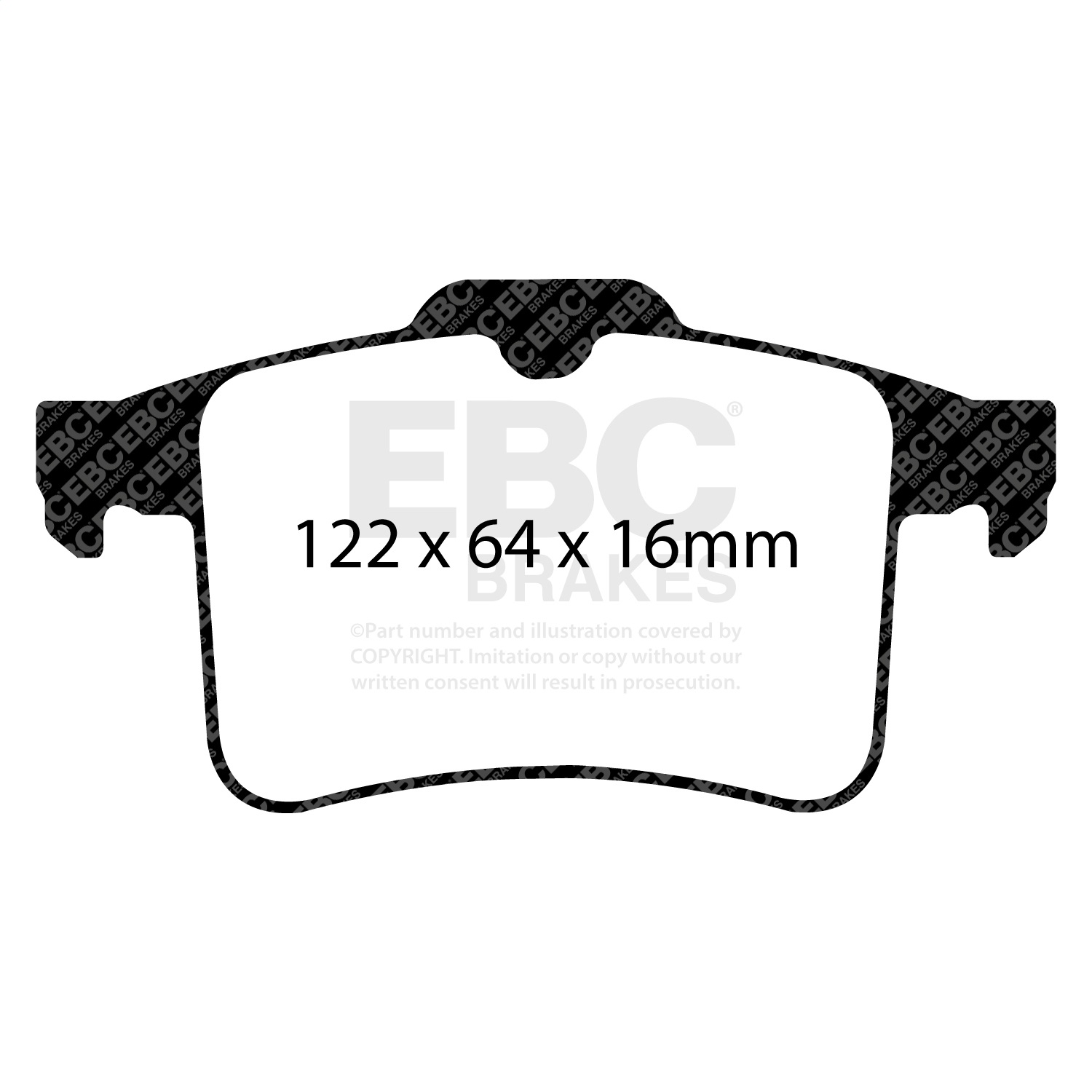 EBC Brakes DP42059R Yellowstuff Street And Track Brake Pads