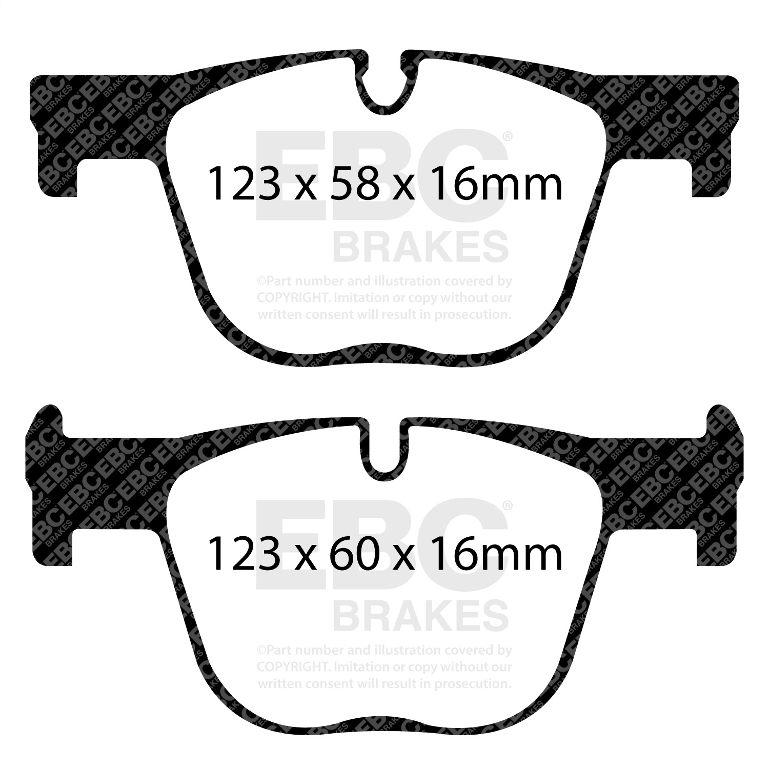 EBC Brakes DP42131R Yellowstuff Street And Track Brake Pads