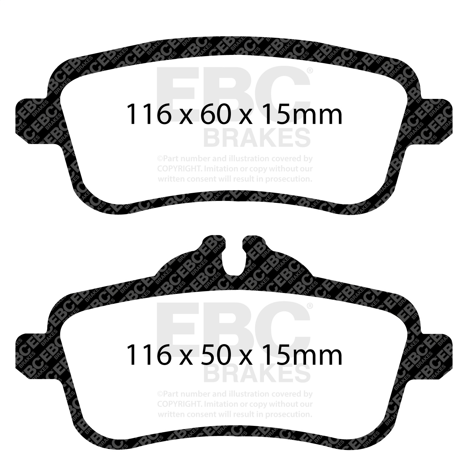 EBC DP32137C Redstuff Pads - Rear