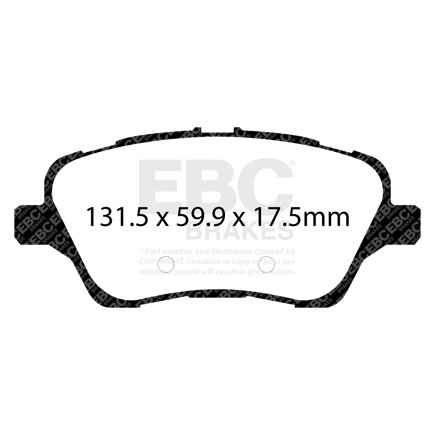 EBC DP42149R Yellowstuff Pads - Front